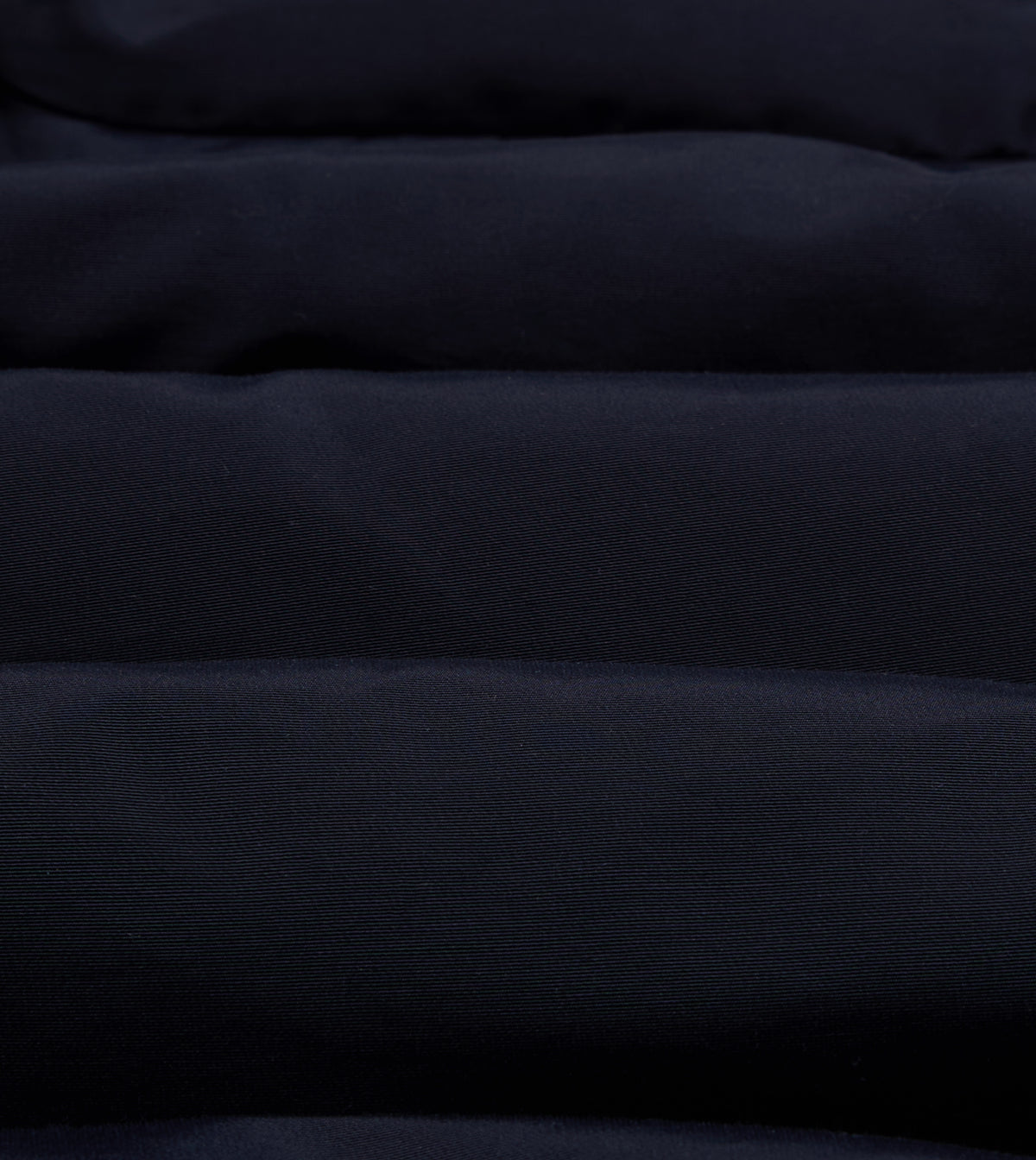 Navy Cotton-Nylon Down Vest
