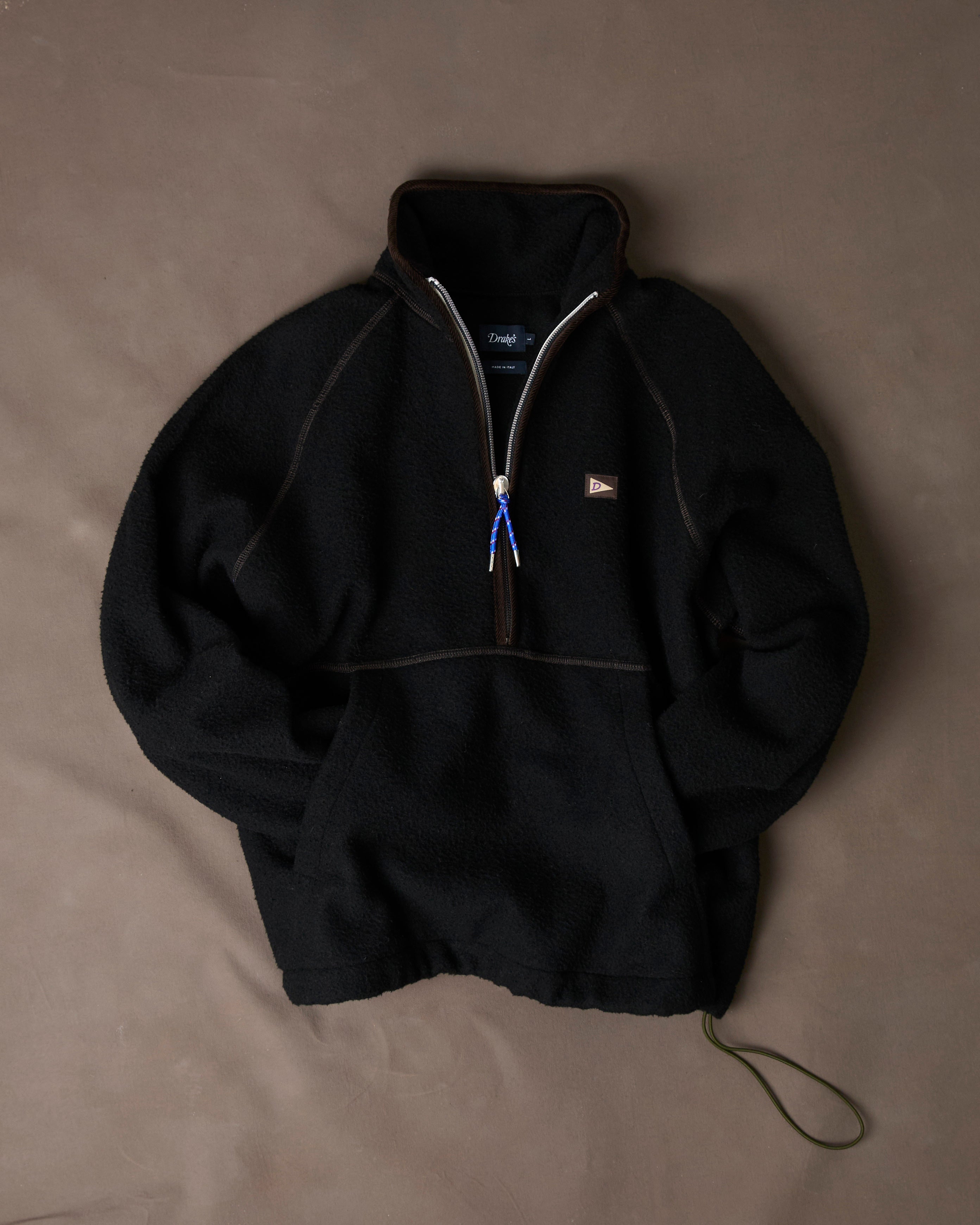 タッパーウェア ウォック 32cm Black Casentino Wool Half-Zip Pullover Fleece – Drakes US