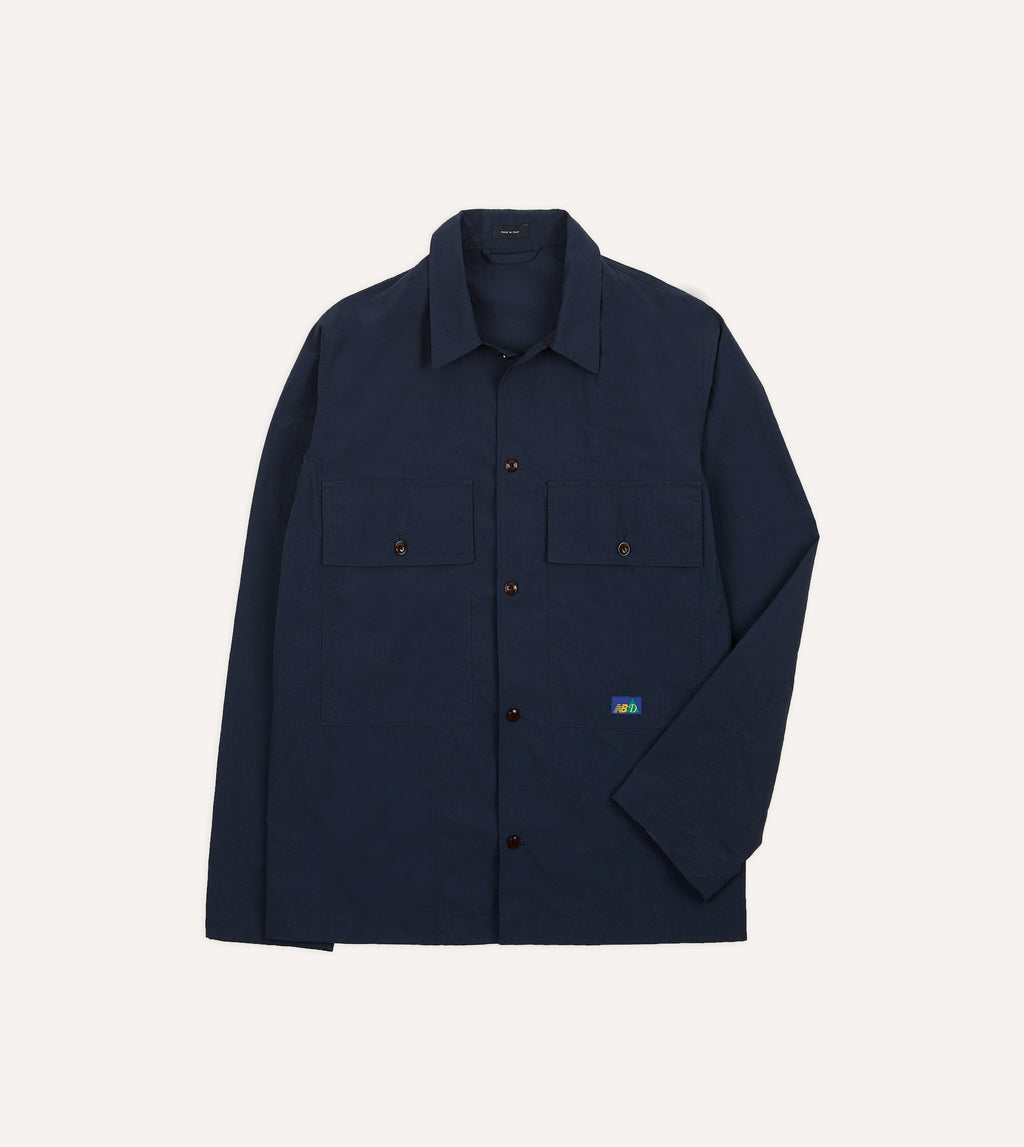 Drake's and New Balance Nylon Packable Shirt – Drakes US