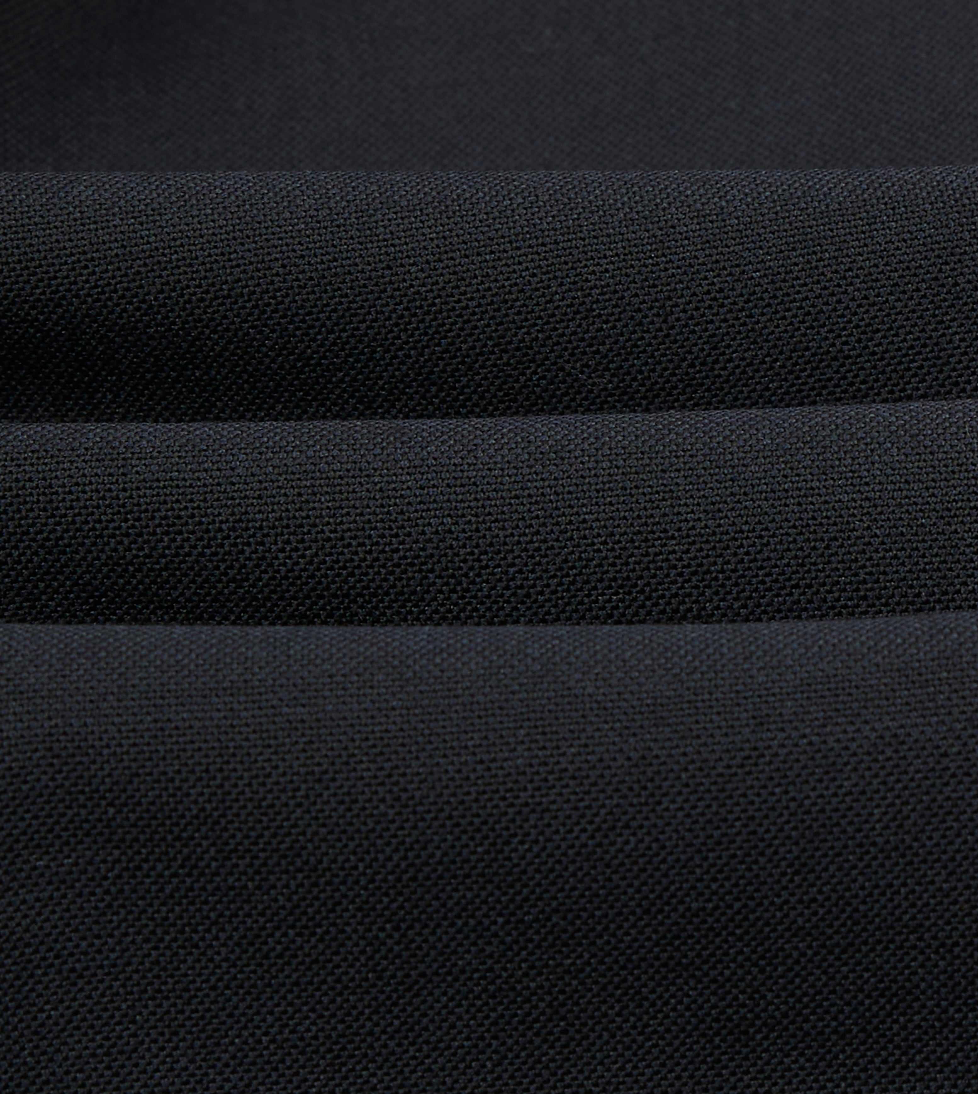 Navy Wool-Mohair Double-Breasted Travel Blazer