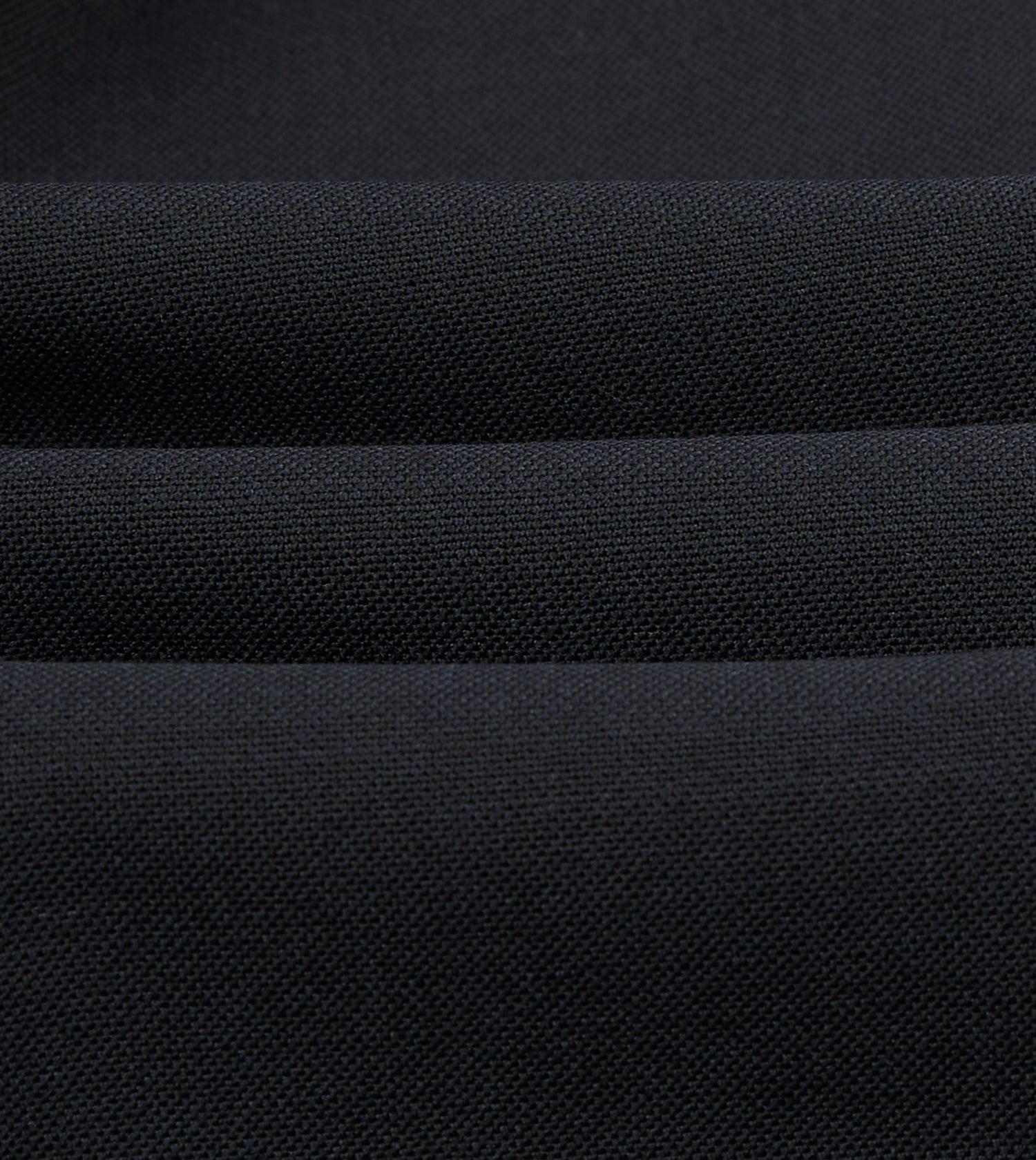 Navy Wool-Mohair Double-Breasted Travel Blazer