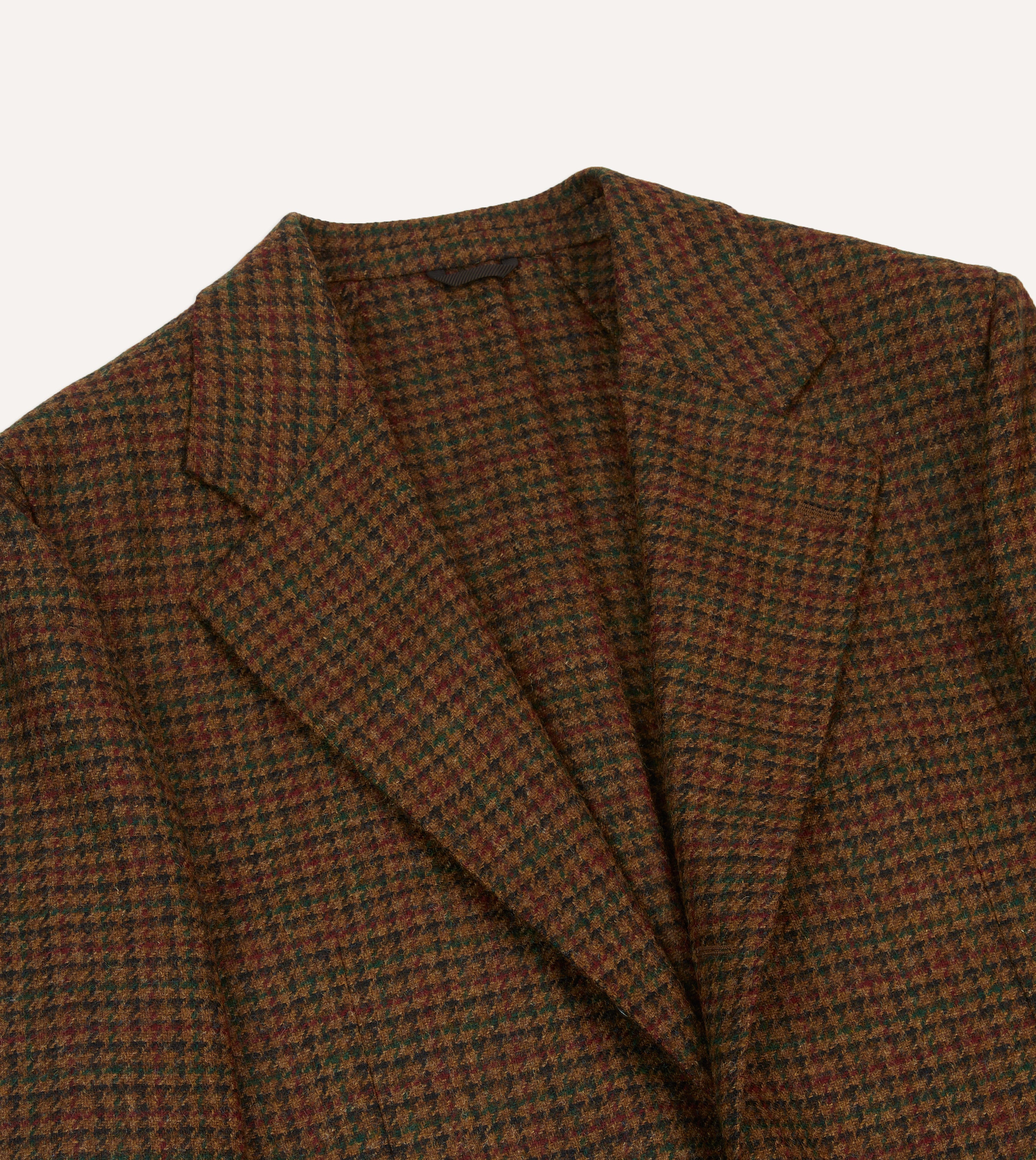 Brown Gun Club Check Tweed Blazer – Drakes US