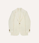 Ecru Irish Linen Tailored Jacket