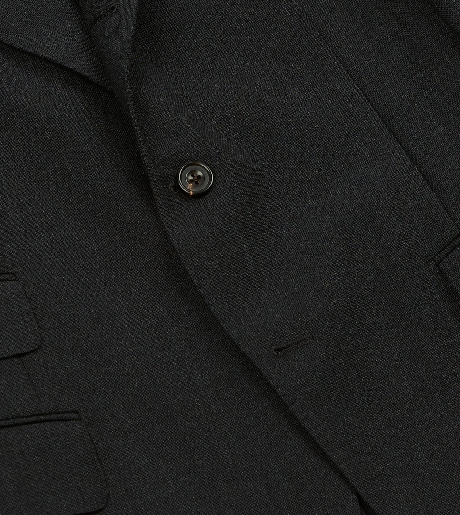 Charcoal Fresco® Wool Tailored Jacket