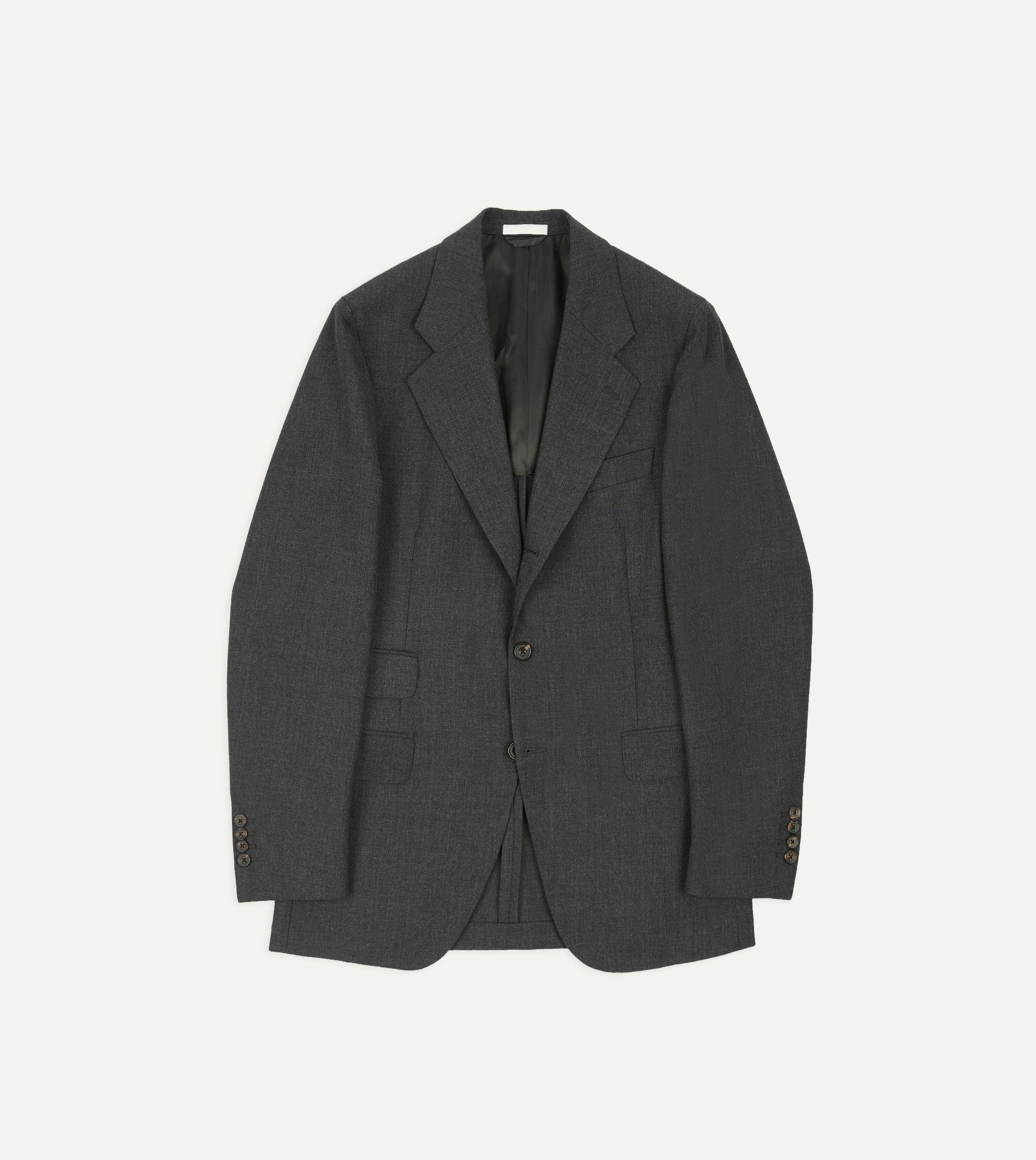 Grey Fresco® Wool Tailored Jacket