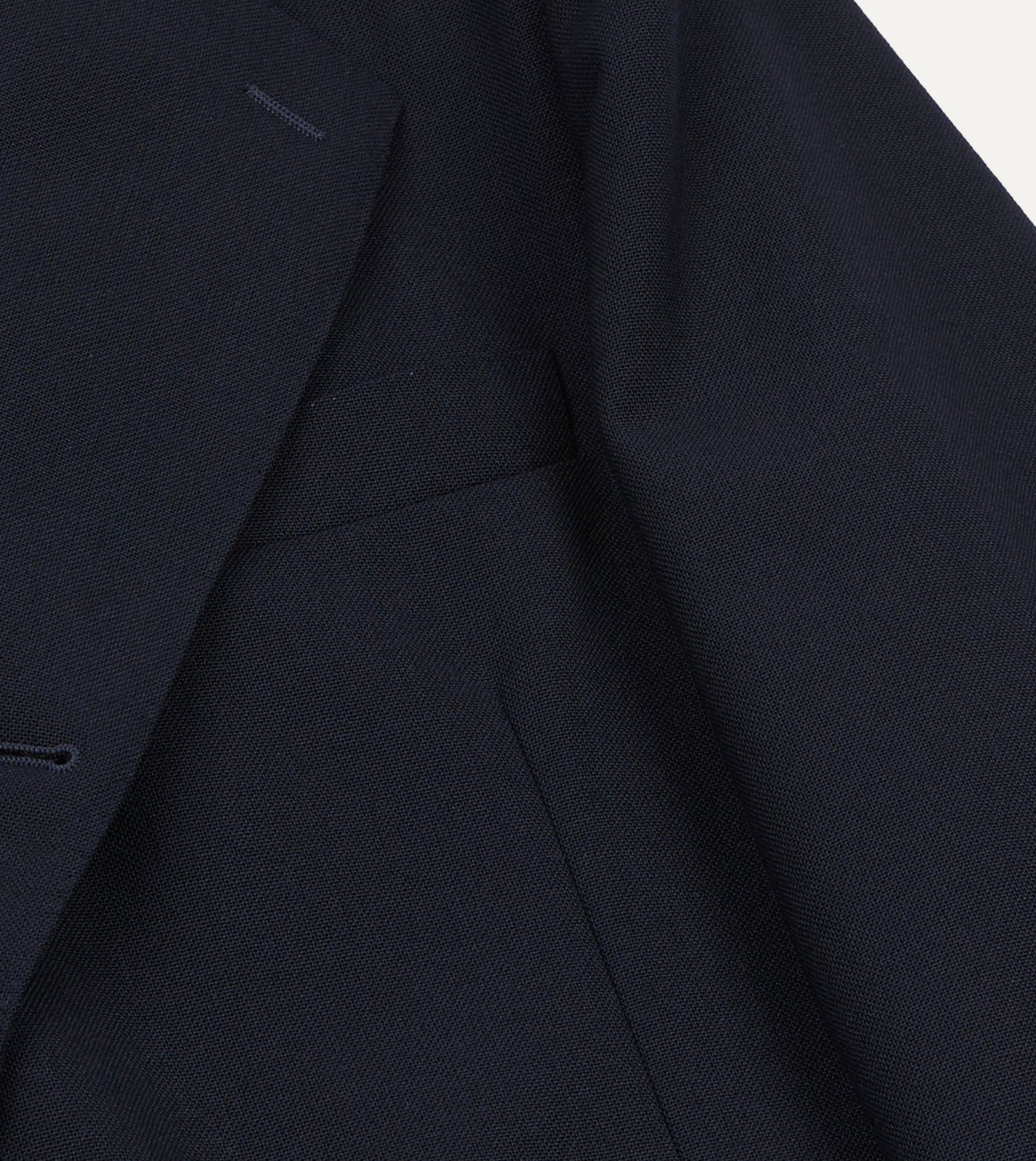 Dark Navy Fresco® Wool Tailored Jacket