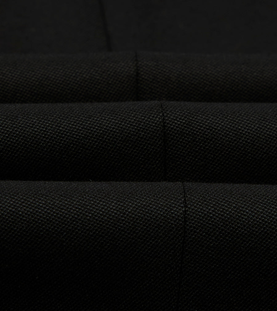 Black Barathea Wool Dinner Jacket