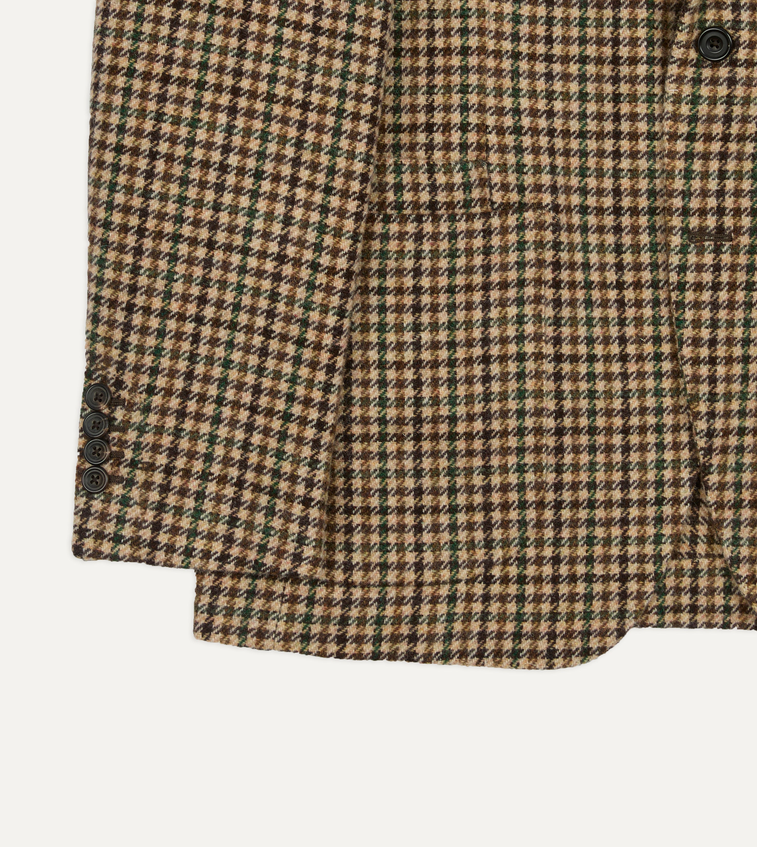 Brown Gun Club Check Tweed Blazer – Drakes US