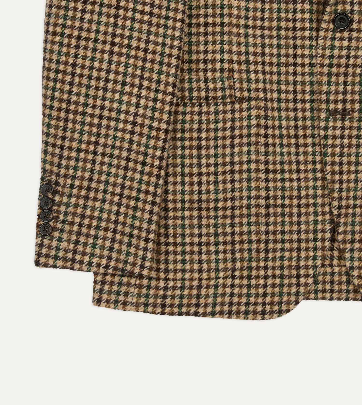 Brown Gun Club Check Tweed Blazer
