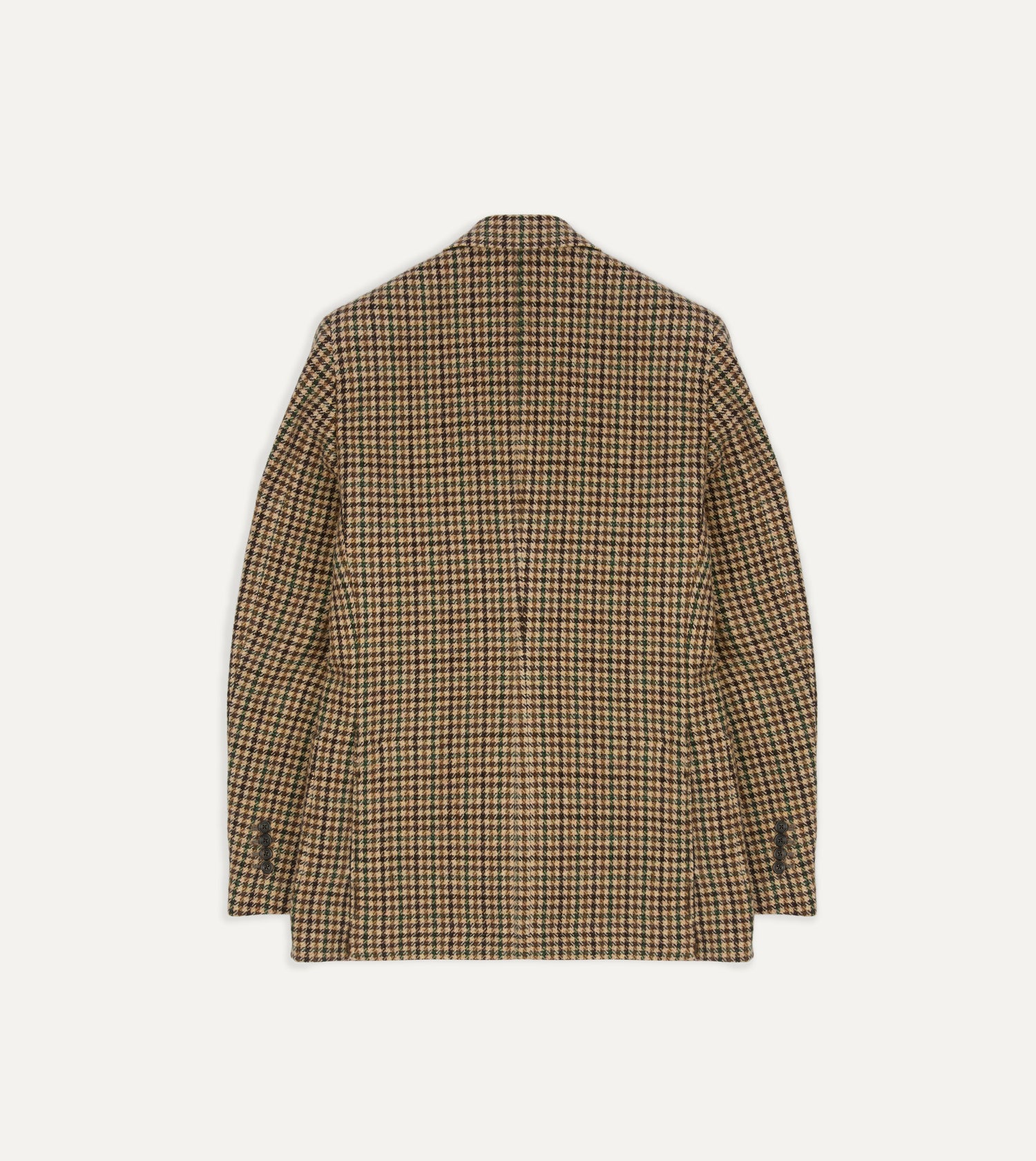 Brown Gun Club Check Tweed Blazer