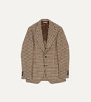 Ecru Gun Club Check Tweed Blazer