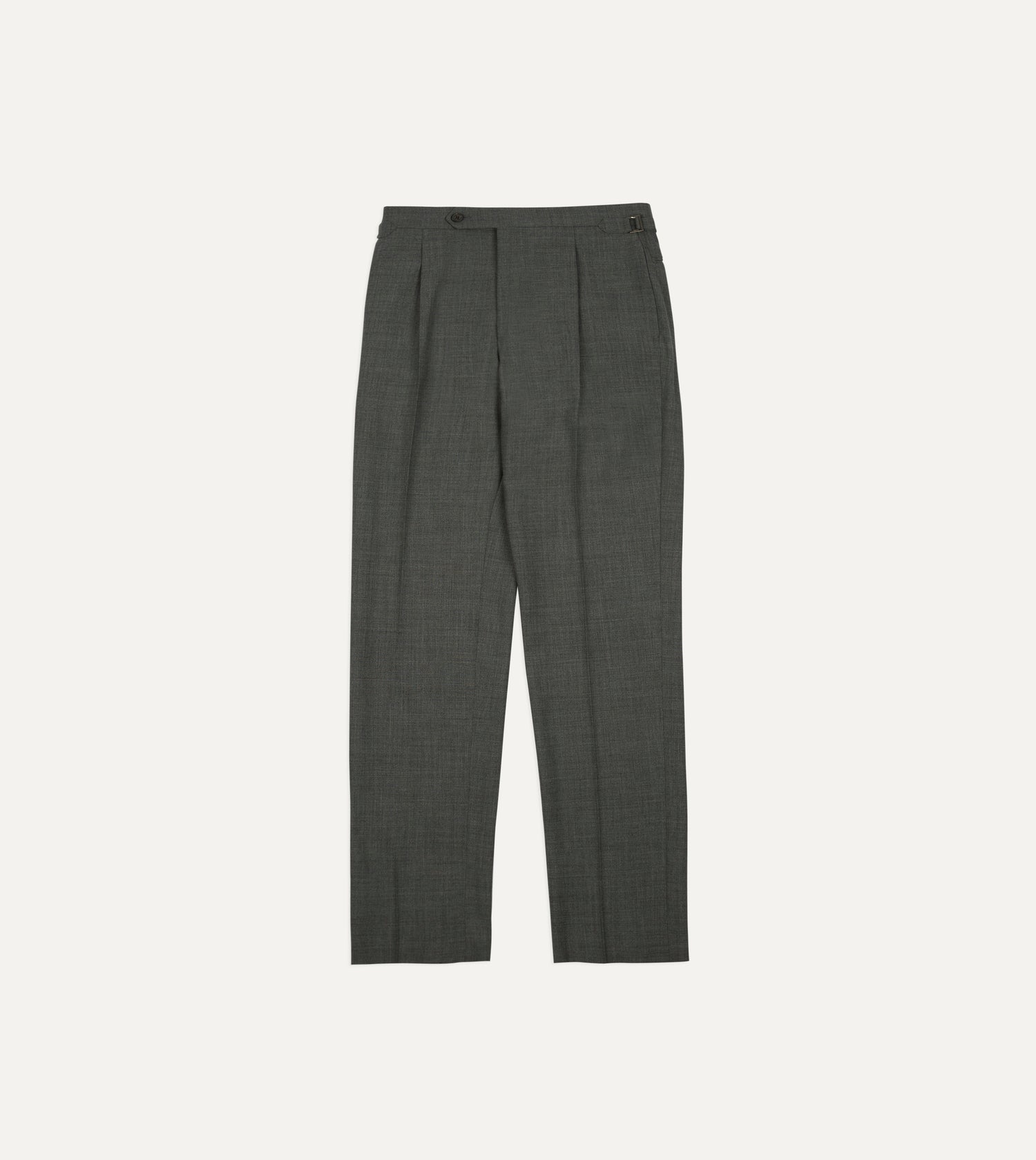 Light Grey Fresco Lite® Single Pleat Trouser