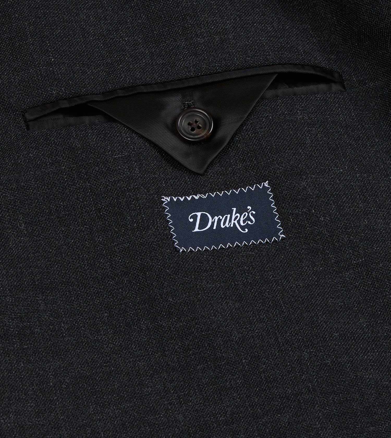 Dark Grey Fresco® Wool Tailored Jacket