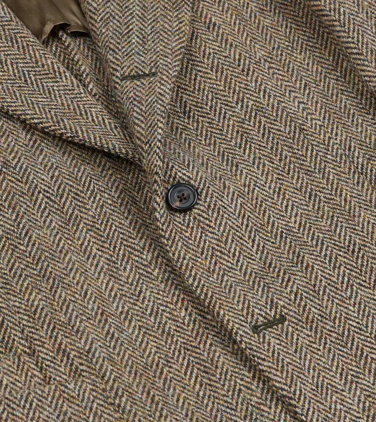 Green Herringbone Harris Tweed® Blazer