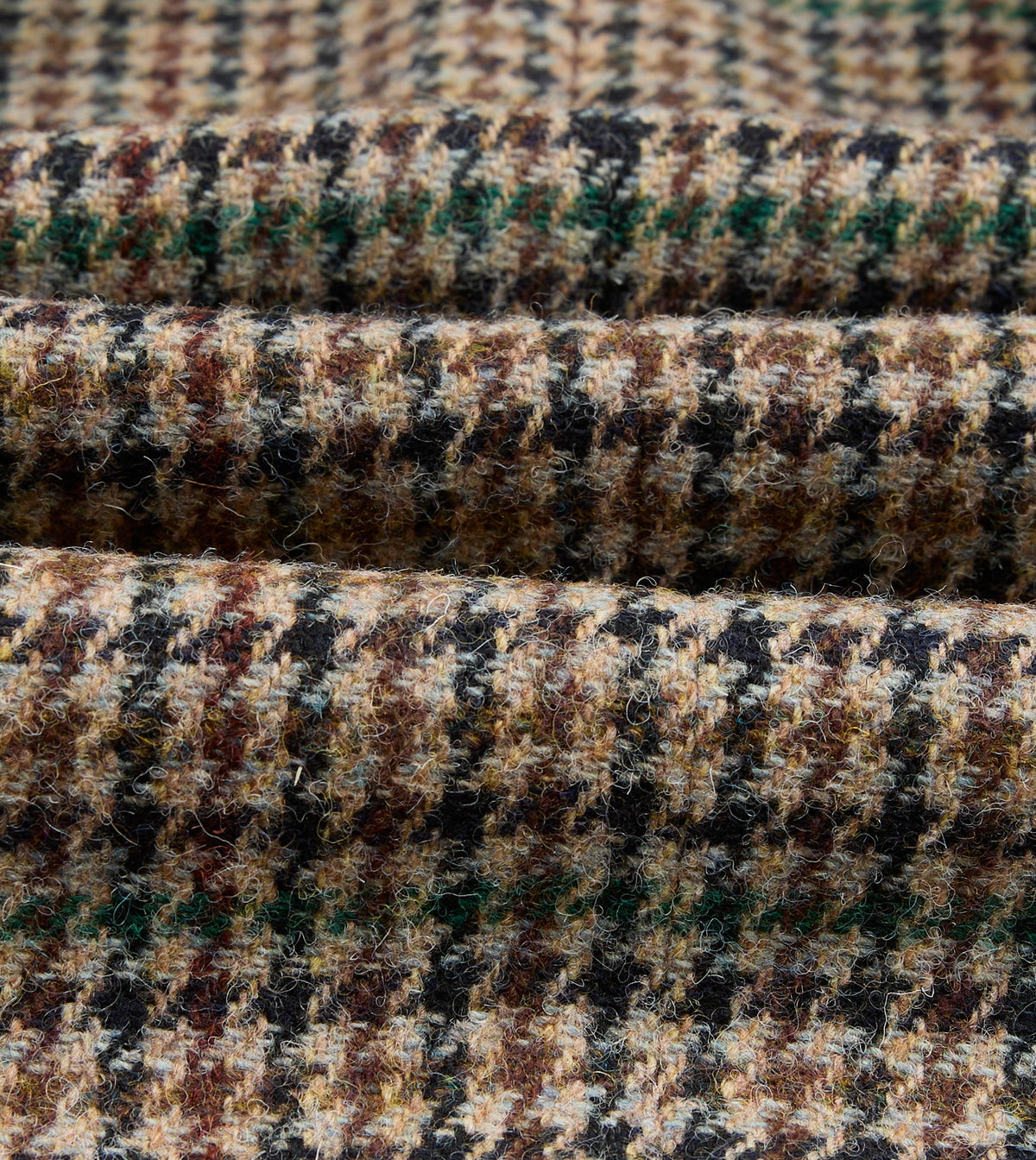 Brown and Green Houndstooth Harris Tweed® Blazer