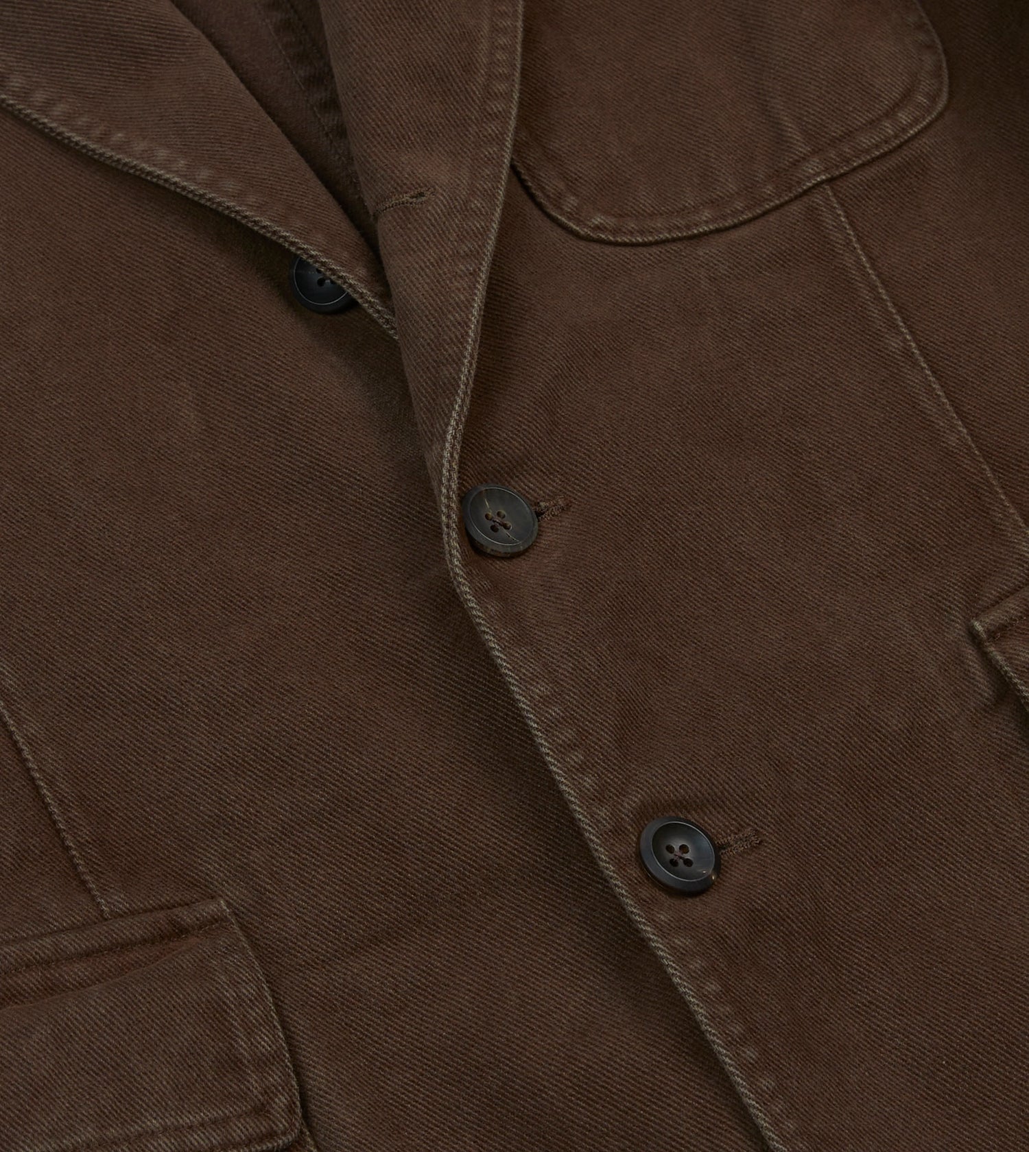 Brown Heavy Cotton Twill Games Blazer Mk. I