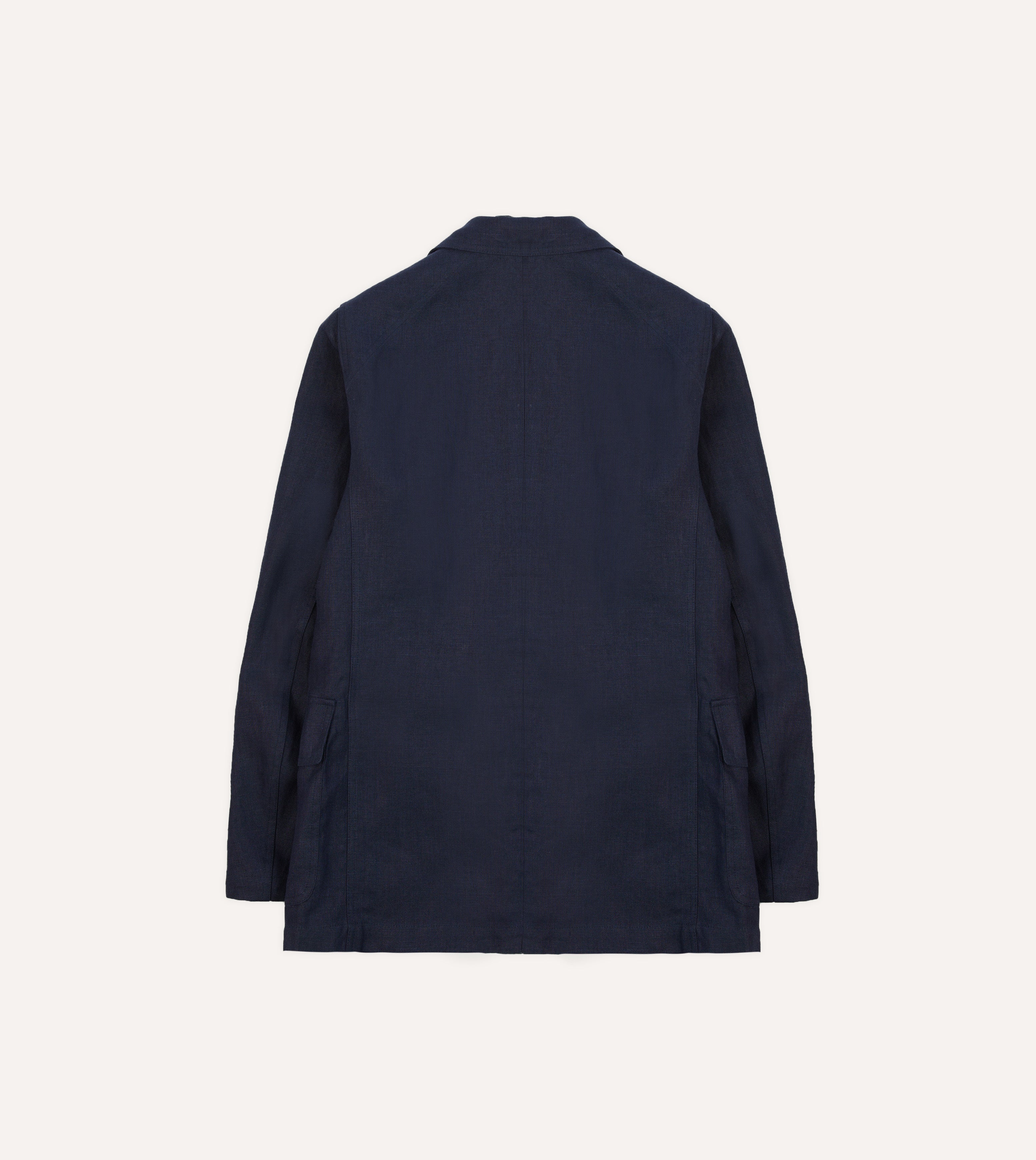Navy Antique Linen Games Blazer Mk. I