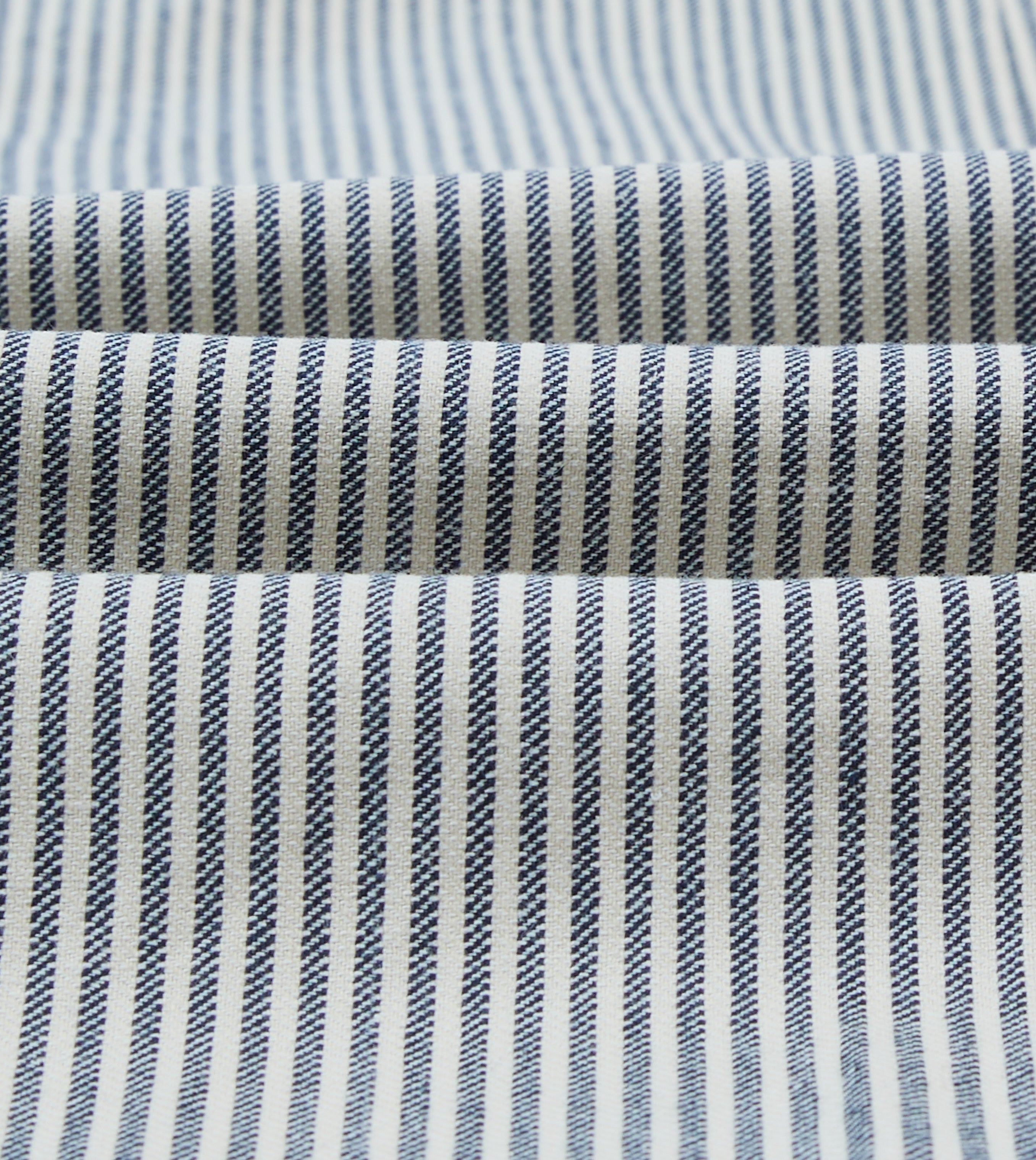 Navy Ticking Stripe Cotton Linen Games Blazer Mk. I