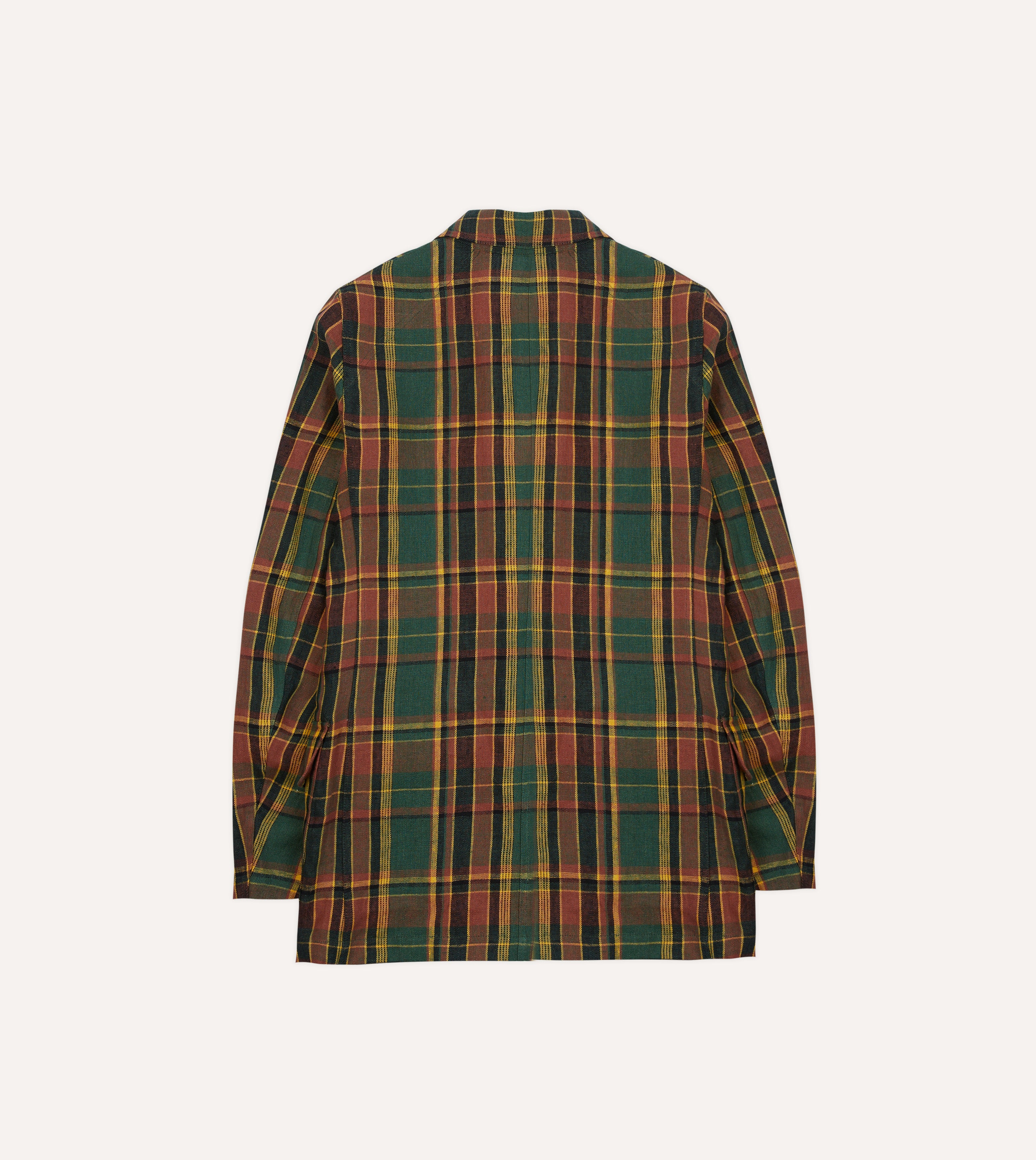 Green Linen Madras Check Games Blazer Mk. I