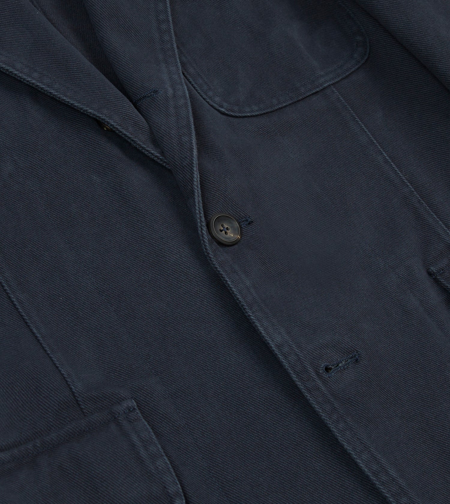 Dark Navy Heavy Cotton Twill Games Blazer Mk. I