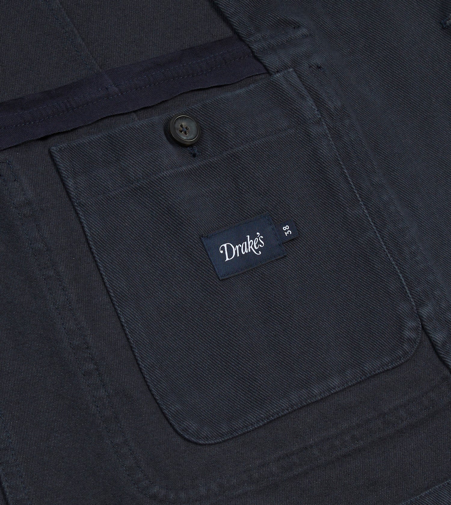 Dark Navy Heavy Cotton Twill Games Blazer Mk. I