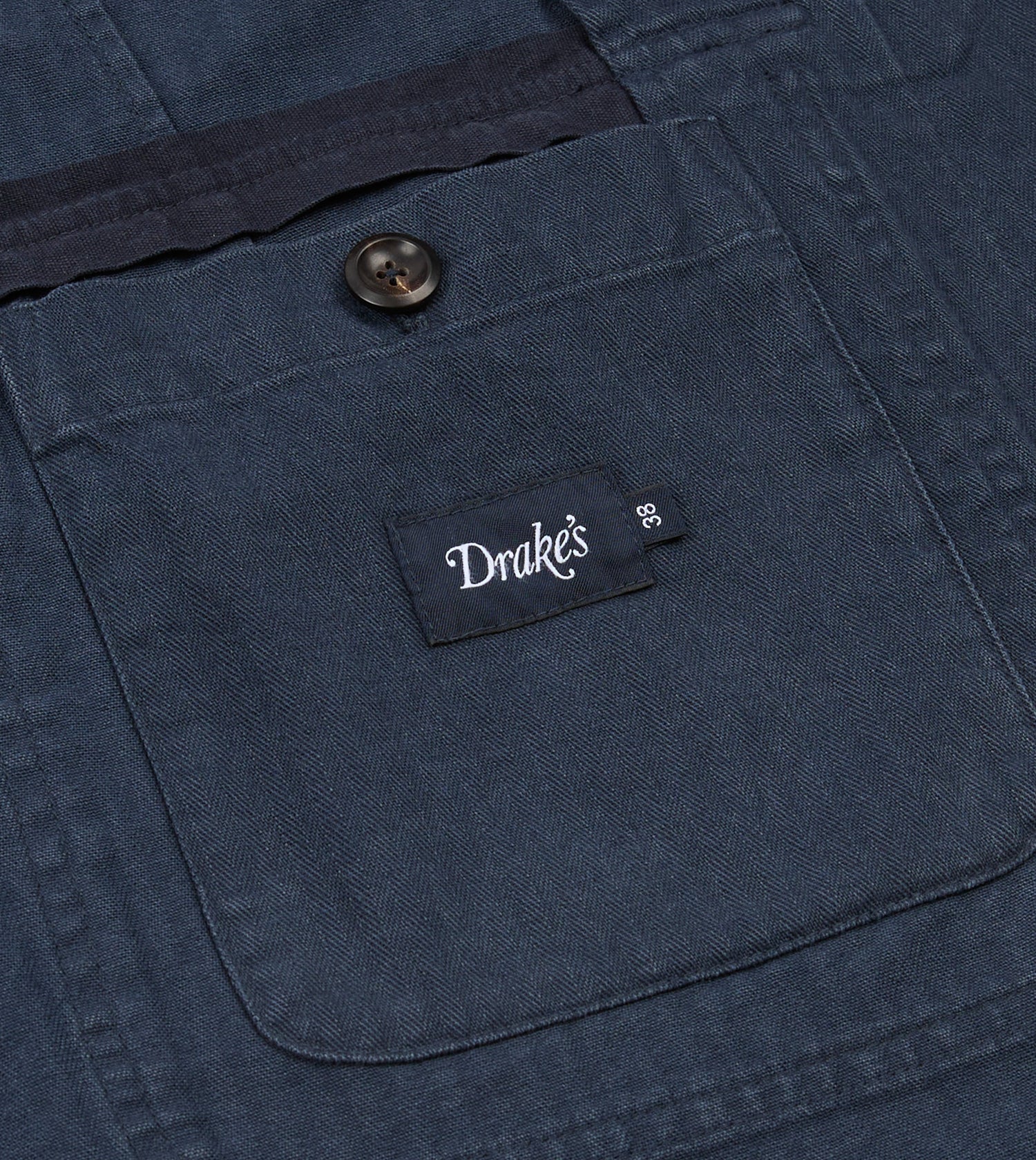 Navy Herringbone Twill Cotton Games Blazer Mk. I