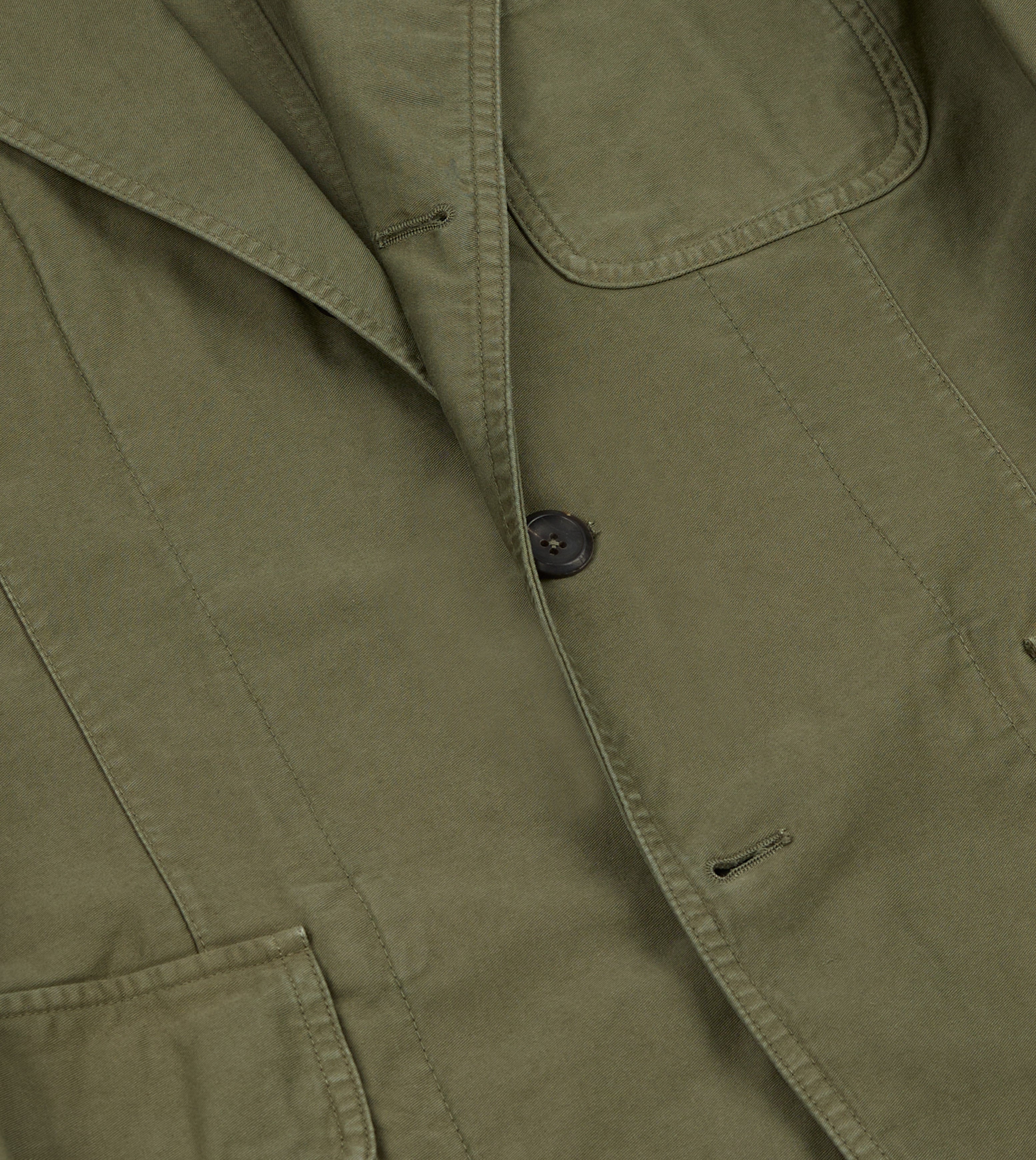 Olive Summer Moleskin Games Blazer Mk. I – Drakes US
