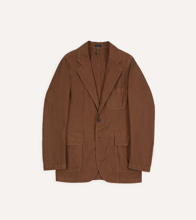Tobacco Summer Moleskin Games Blazer Mk. I