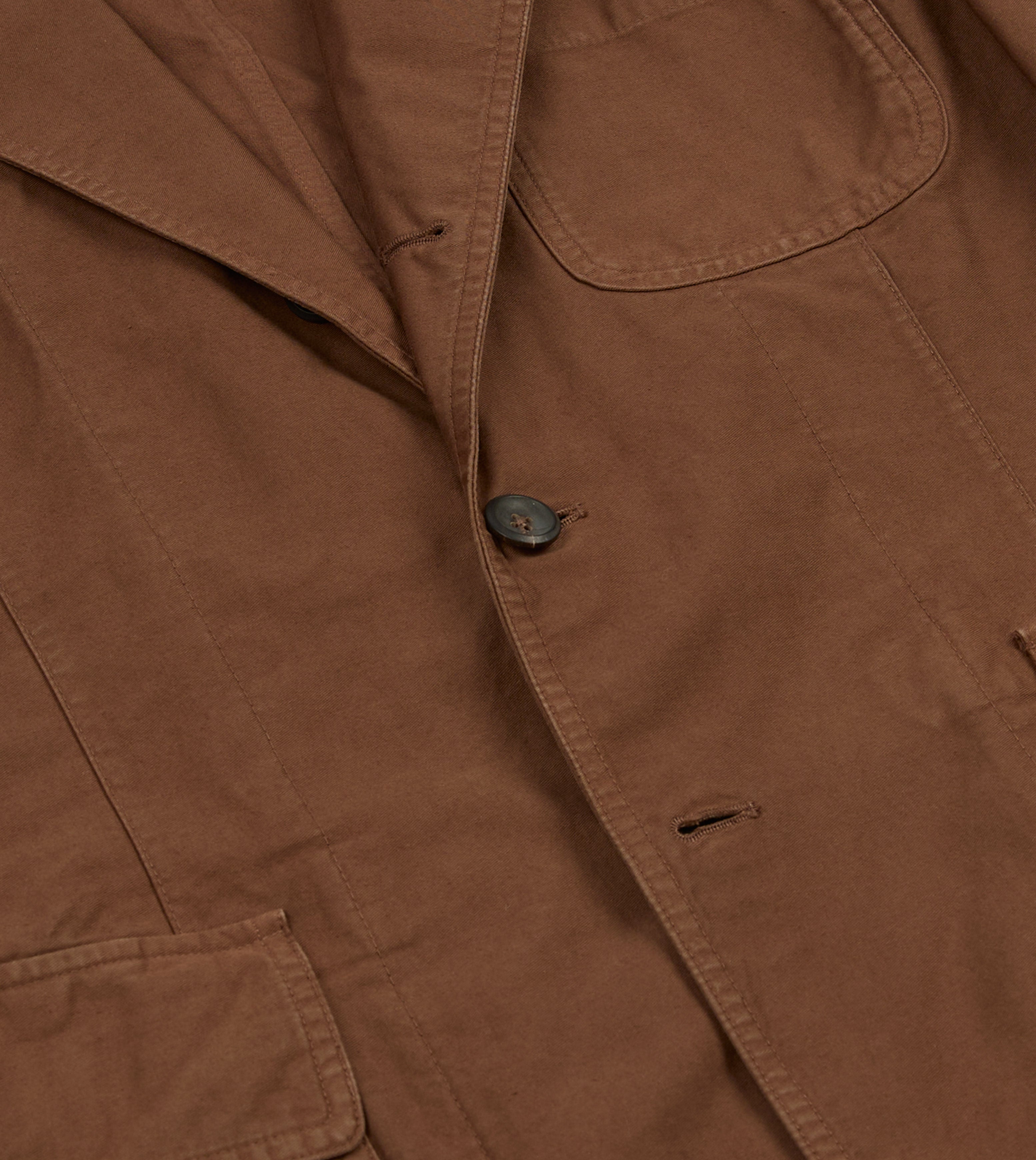 Tobacco Summer Moleskin Games Blazer Mk. I – Drakes US