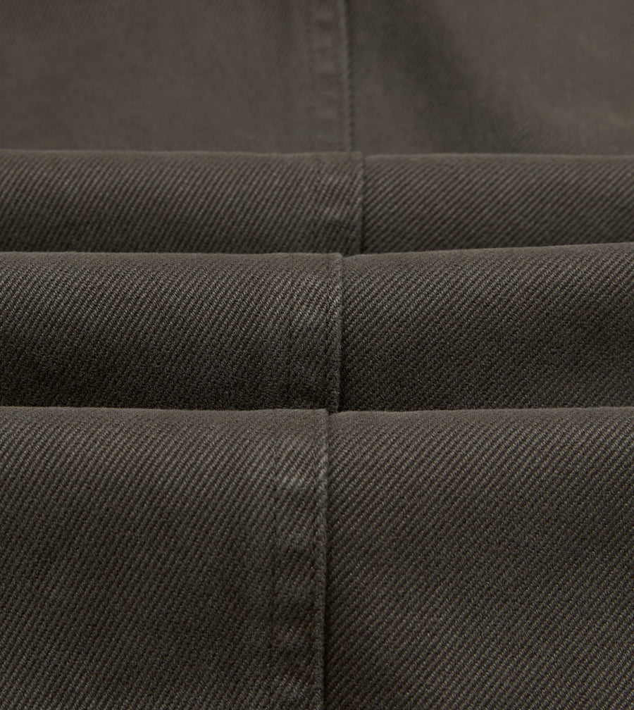 Grey Moleskin Twill Games Trousers