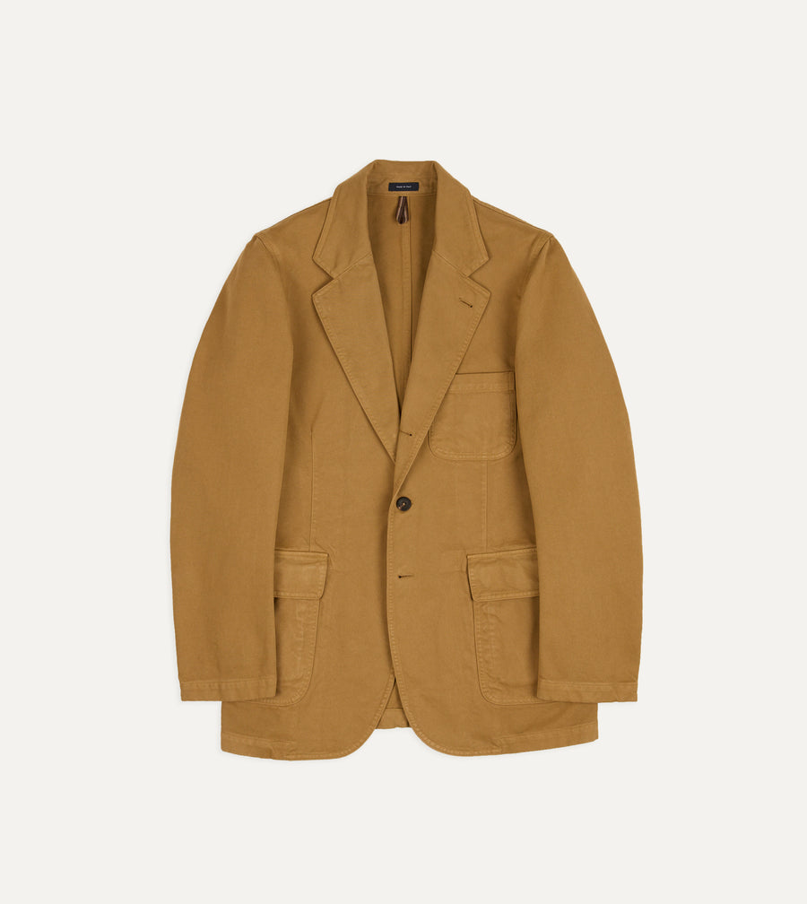 Tan Moleskin Twill Games Blazer Mk. I