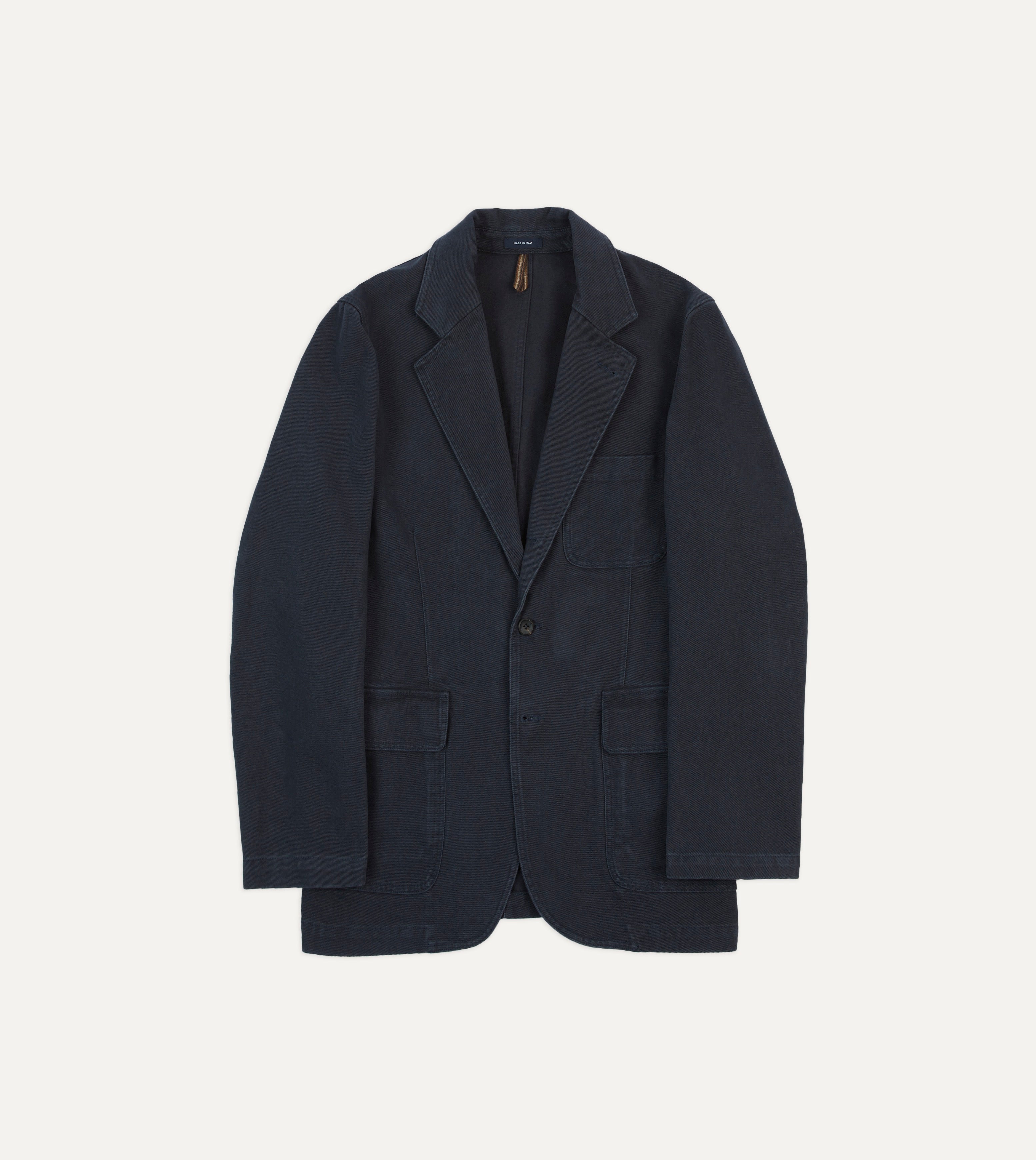 Dark Navy Heavy Cotton Twill Games Blazer Mk. I