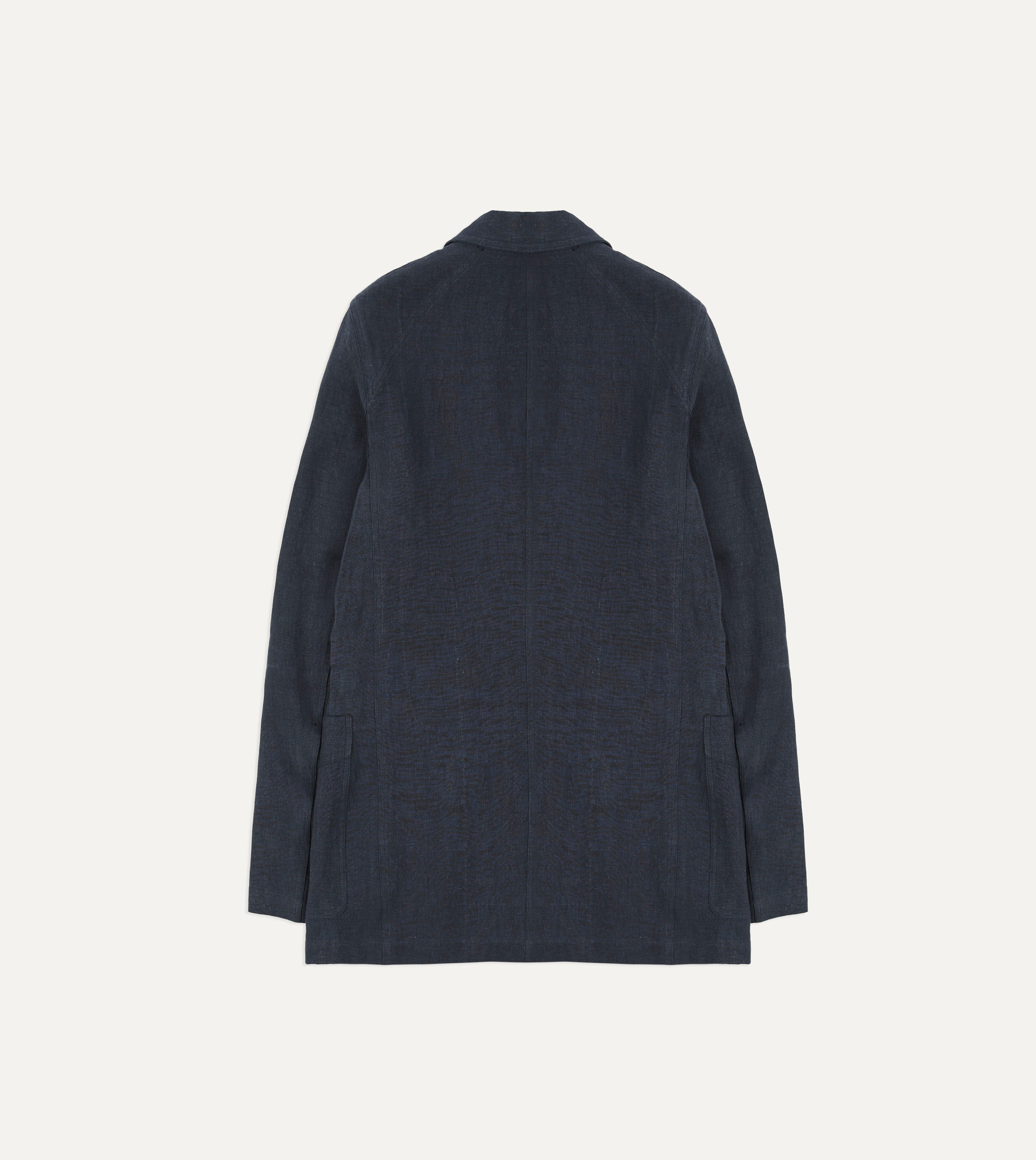 Navy Linen Games Blazer Mk. III – Drakes US