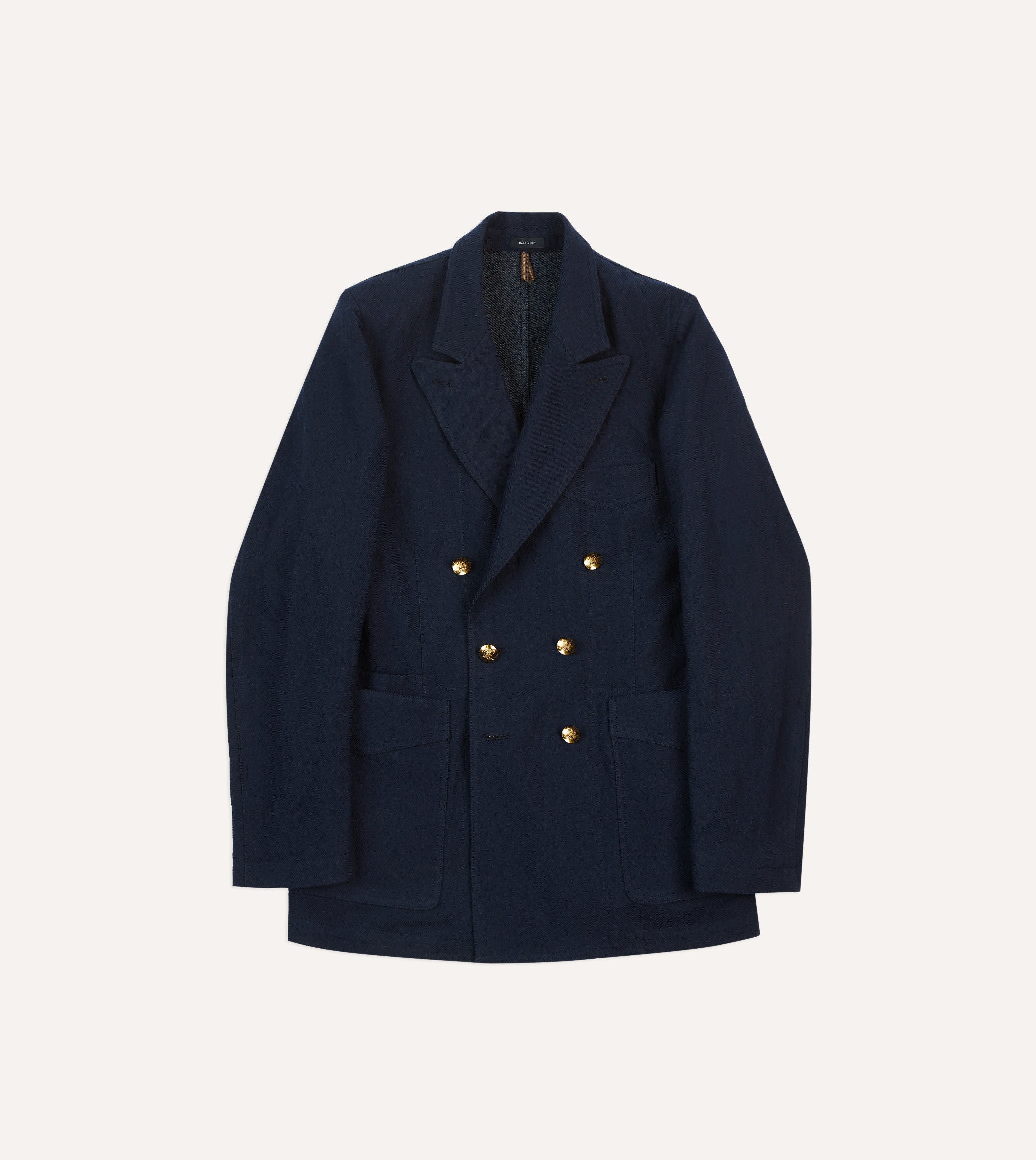 Navy Wool-Cotton Games Blazer Mk. III