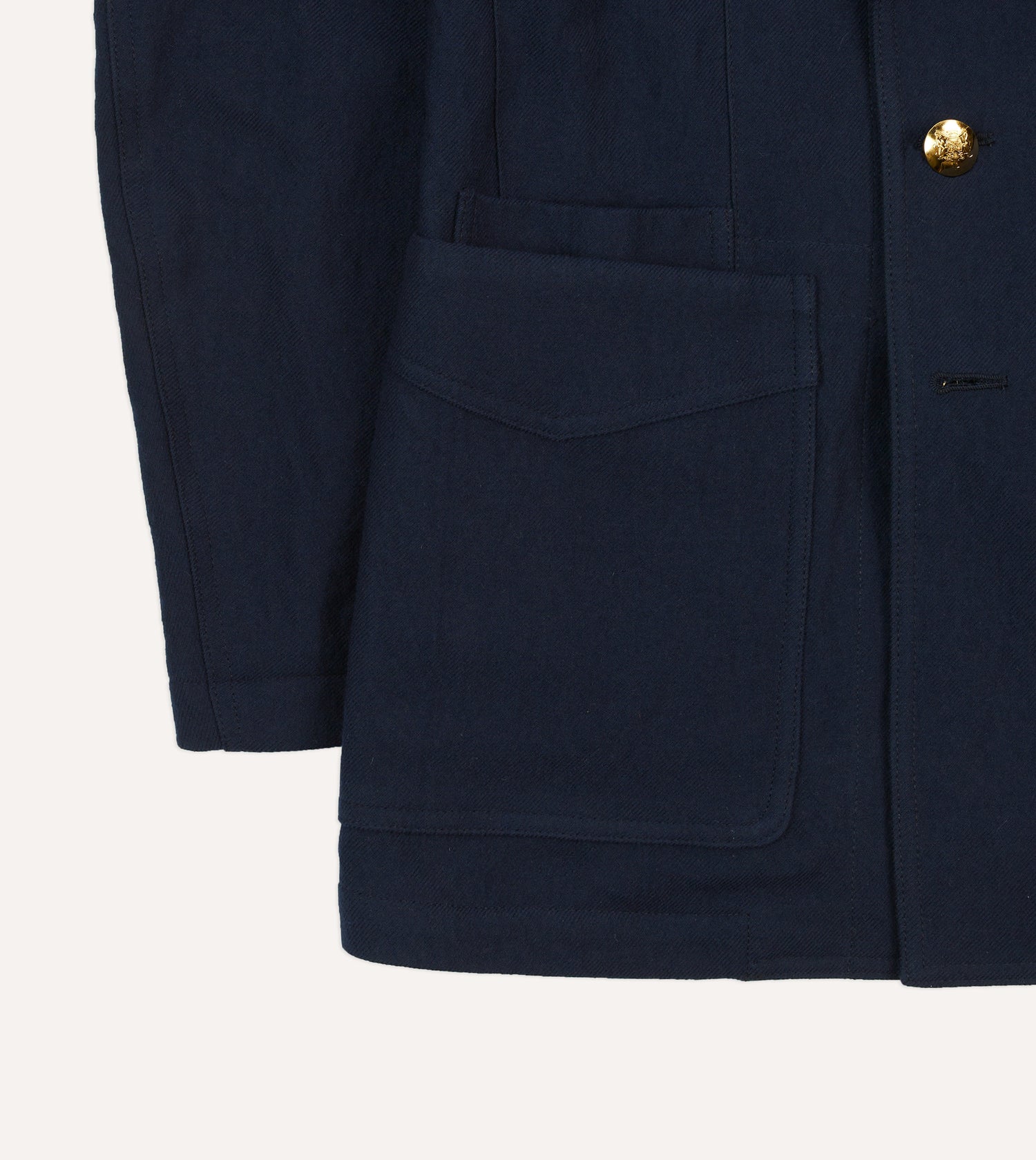 Navy Wool-Cotton Games Blazer Mk. III