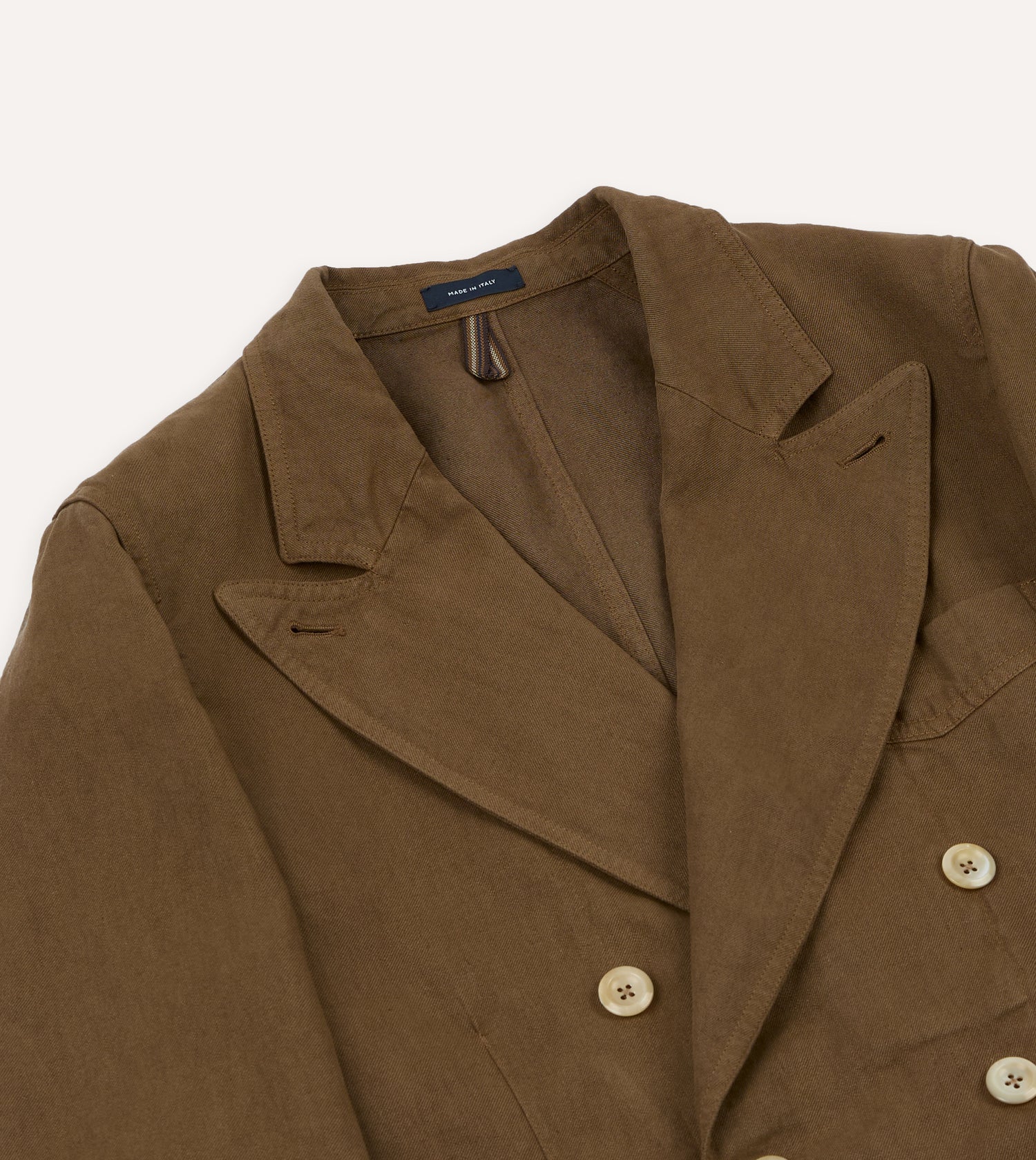 Brown Linen Gabardine Games Blazer Mk. III