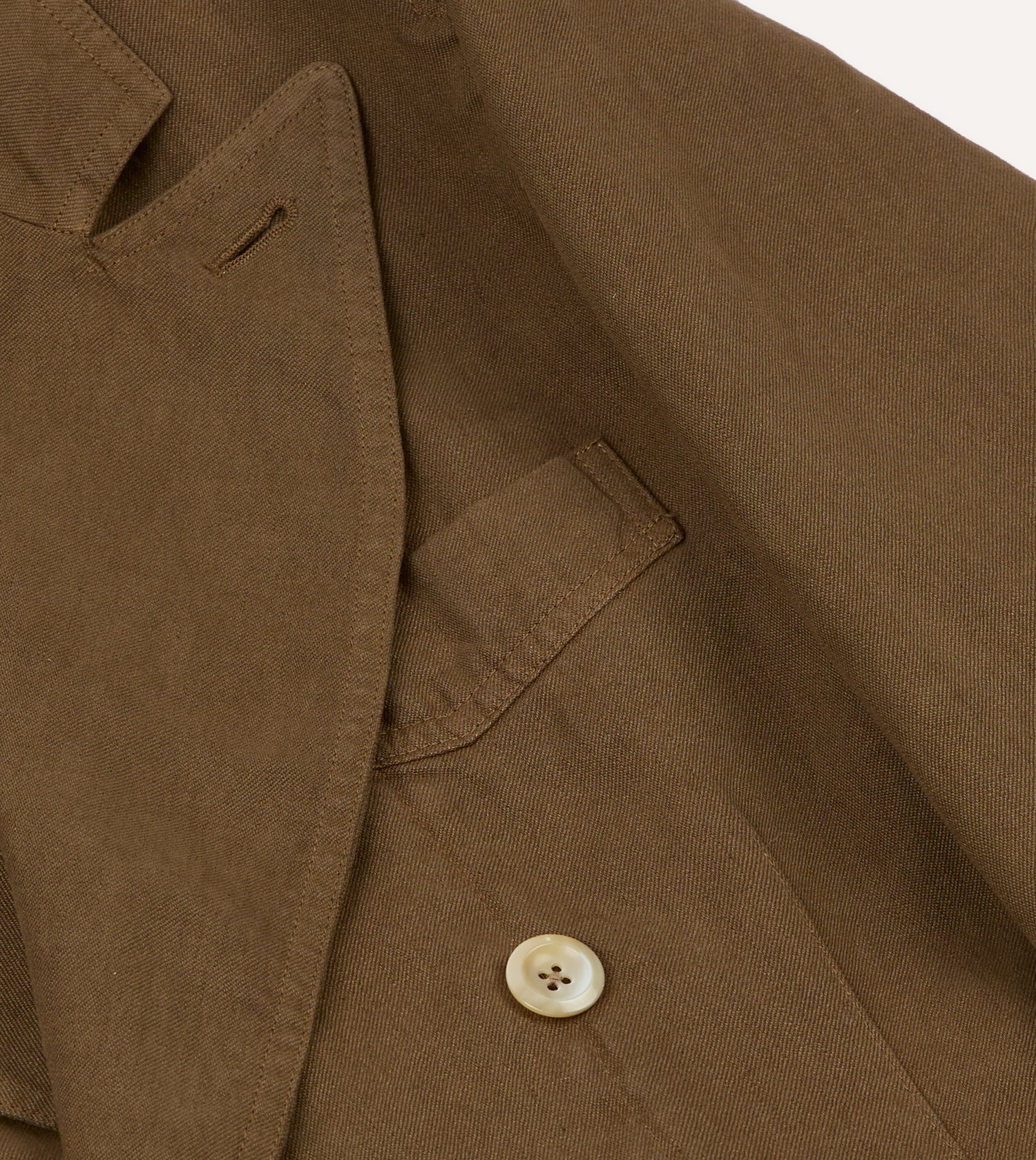 Brown Linen Gabardine Games Blazer Mk. III
