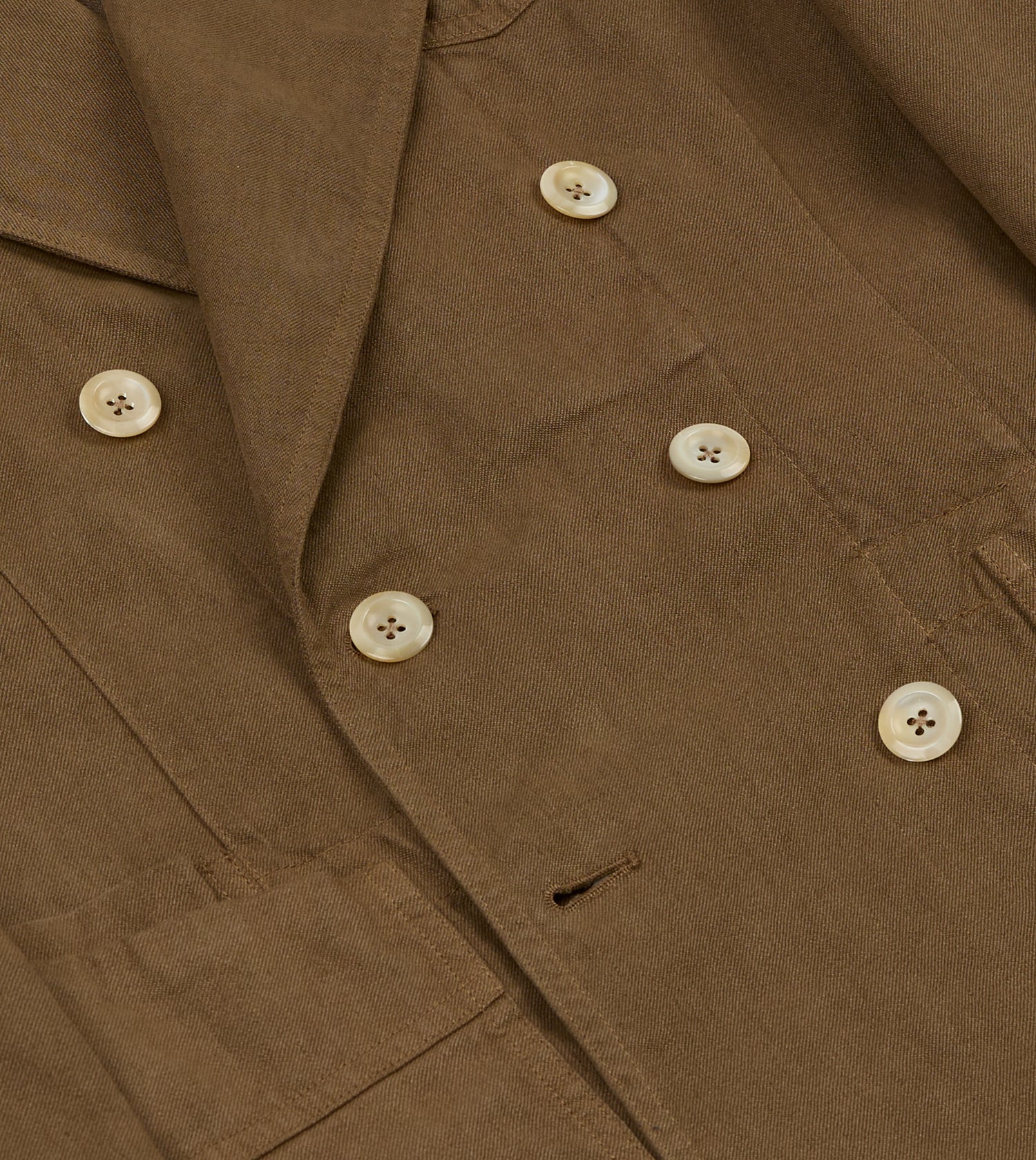 Brown Linen Gabardine Games Blazer Mk. III