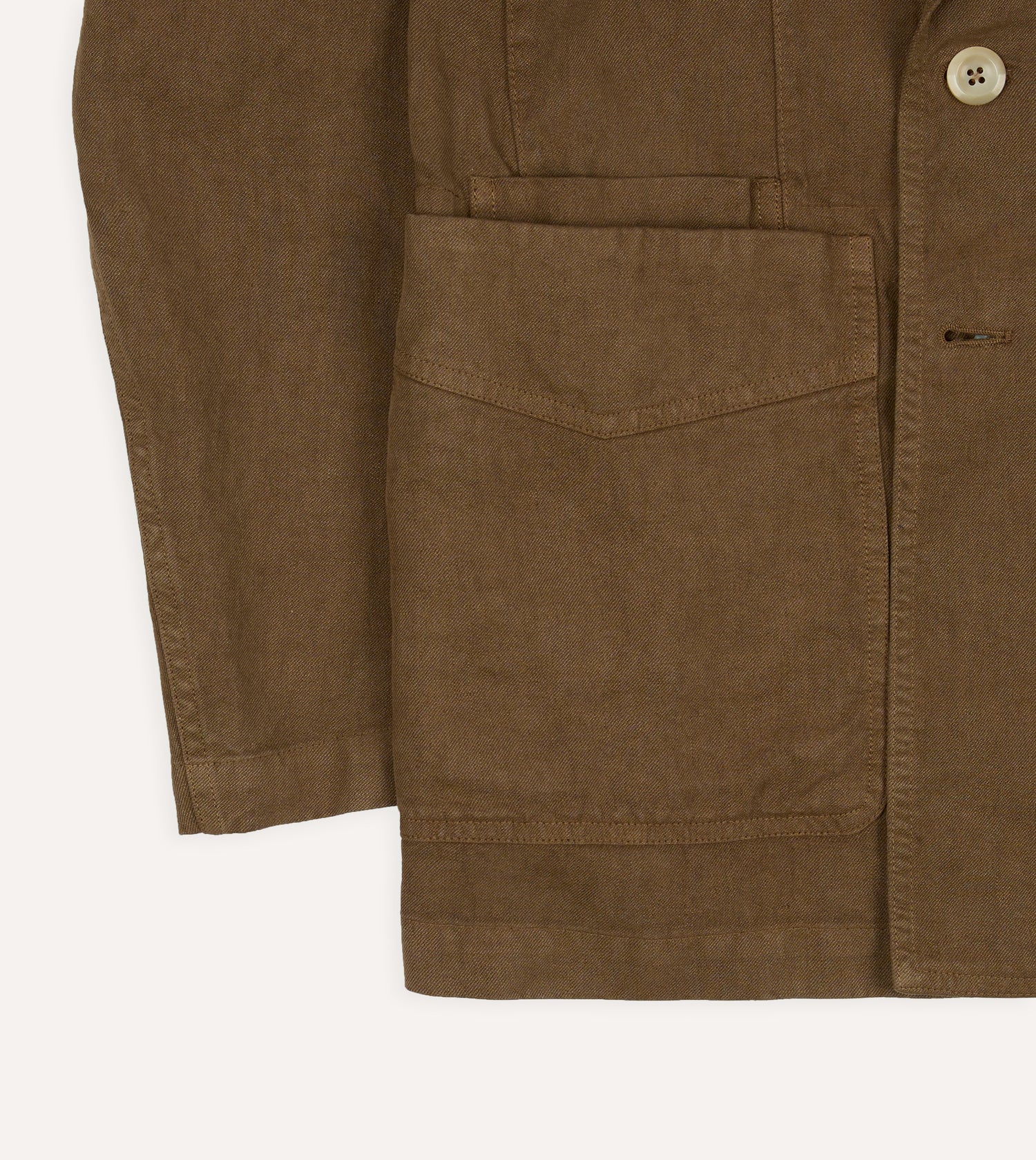 Brown Linen Gabardine Games Blazer Mk. III