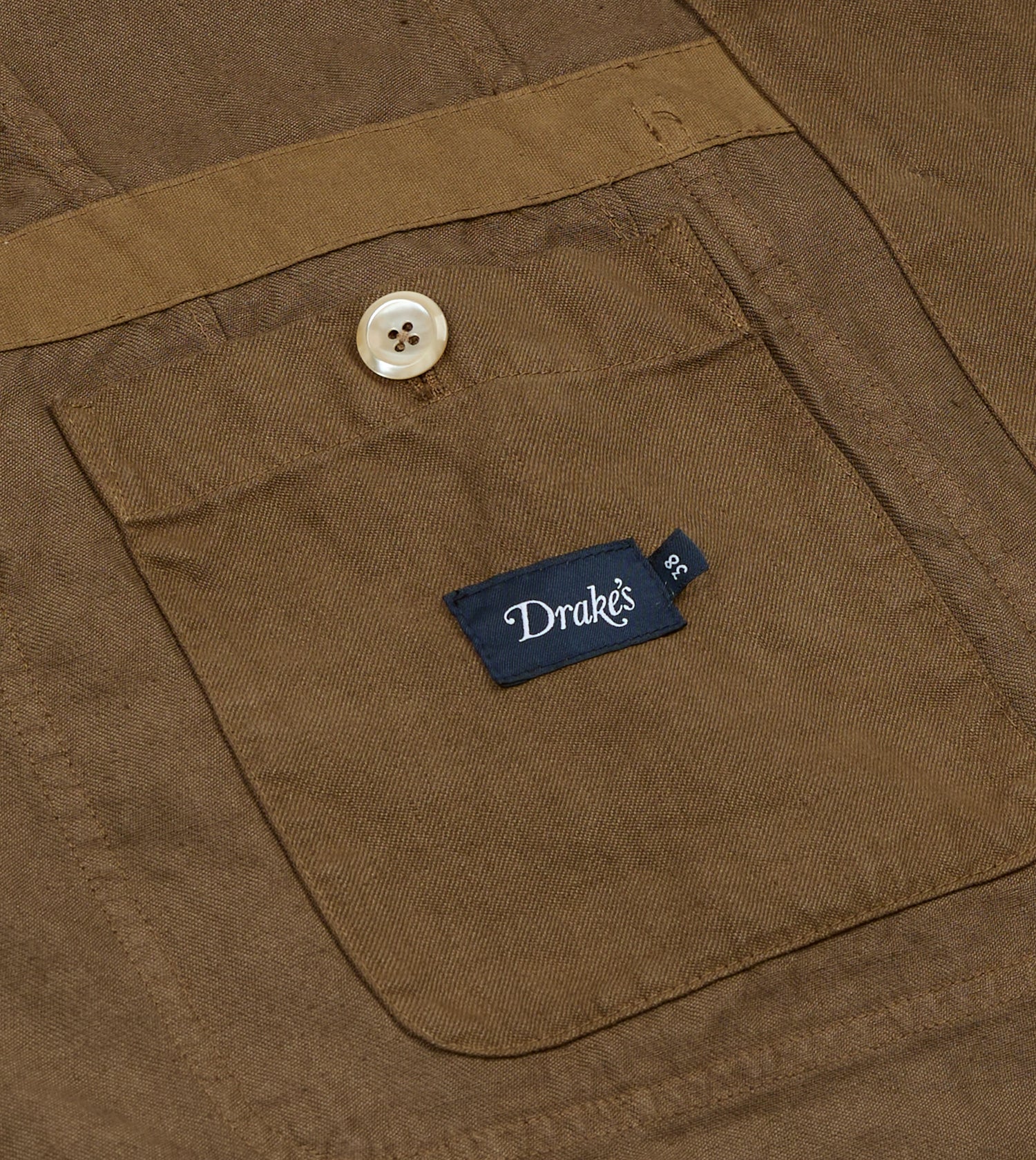 Brown Linen Gabardine Games Blazer Mk. III