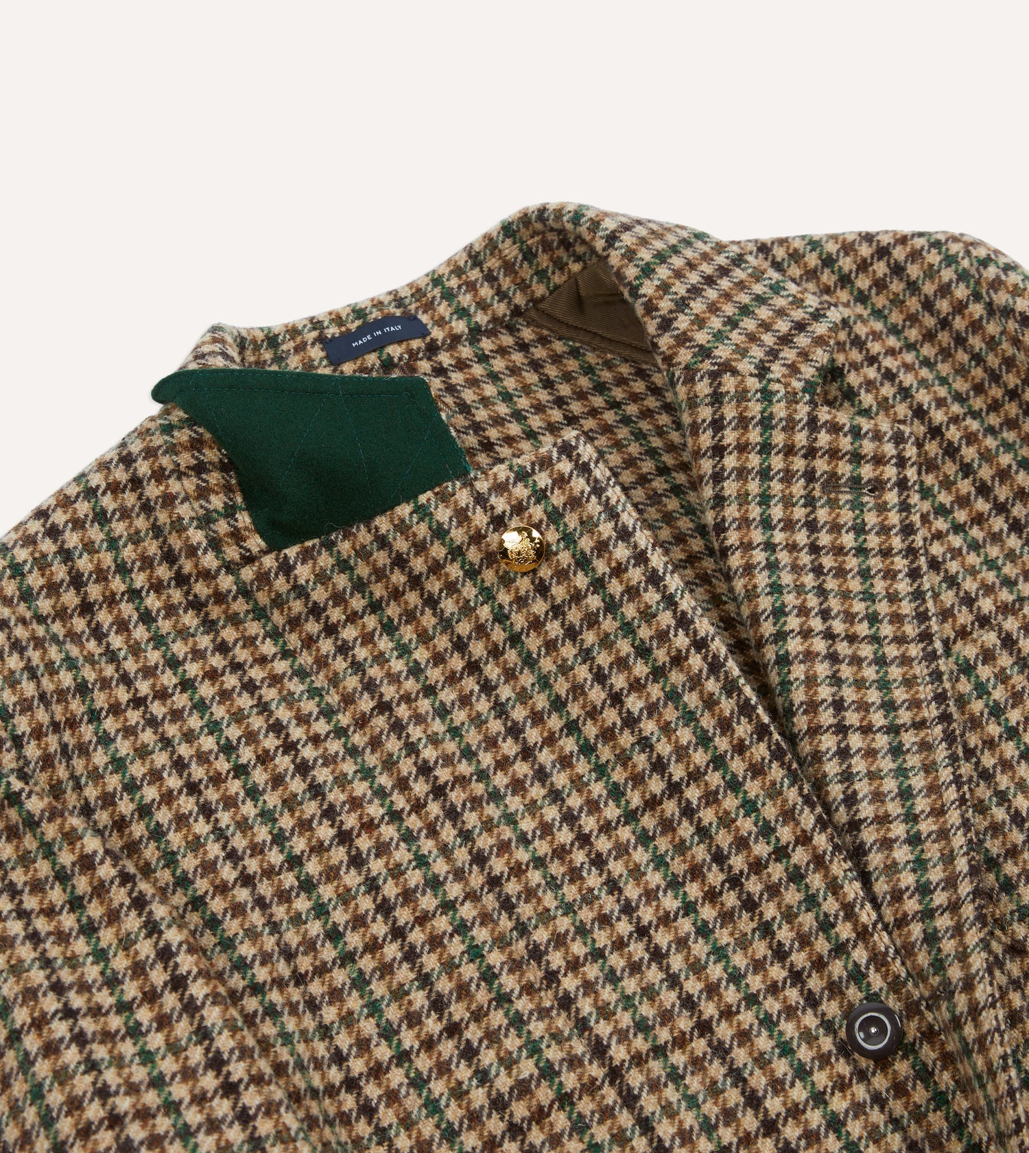 Brown Gun Club Check Tweed Games Blazer Mk. VII