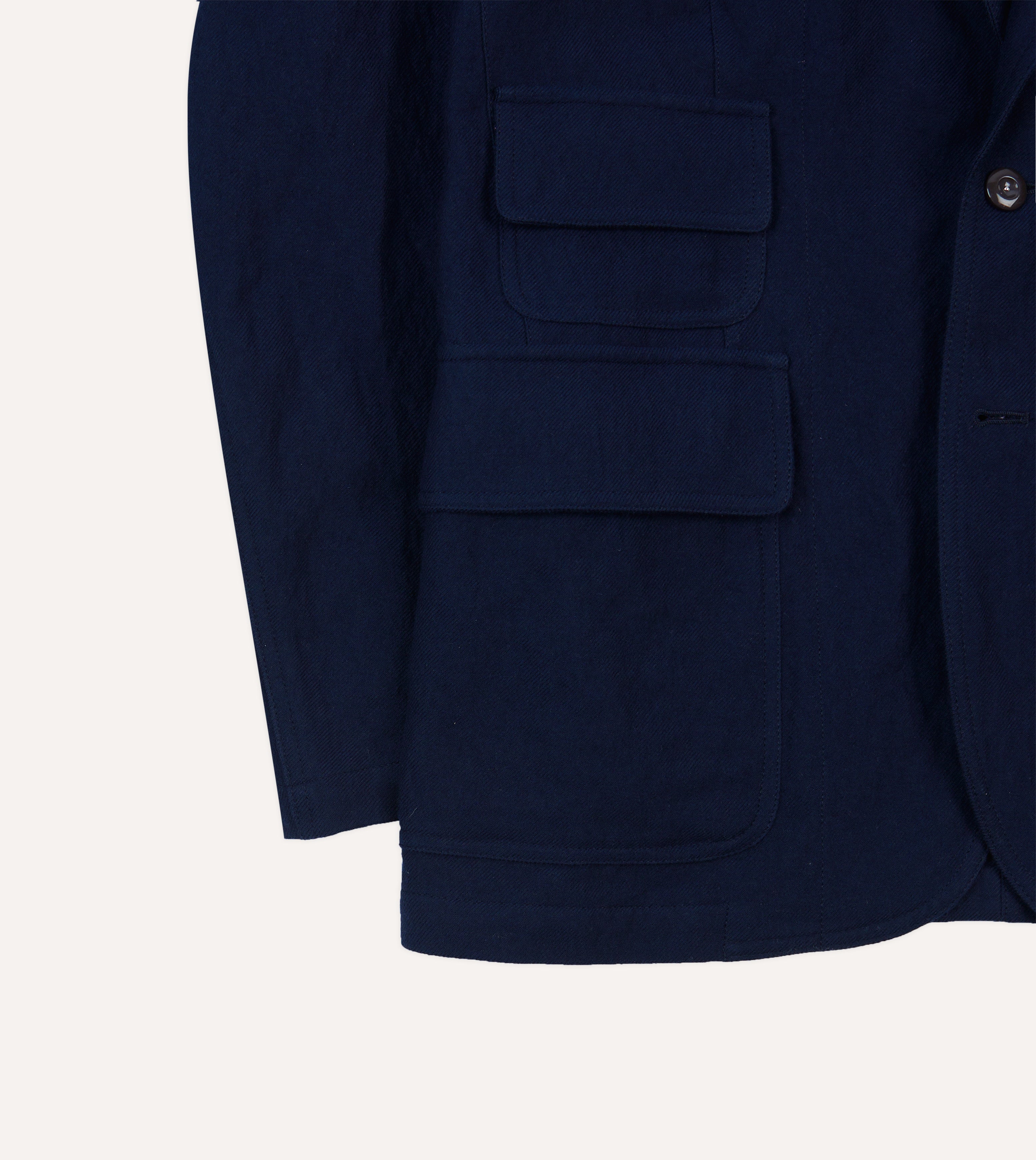 Navy Wool Games Blazer Mk. IV – Drakes US