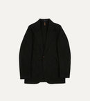 Drake's by A. Levine Black Cotton-Linen Games Blazer Mk. IV