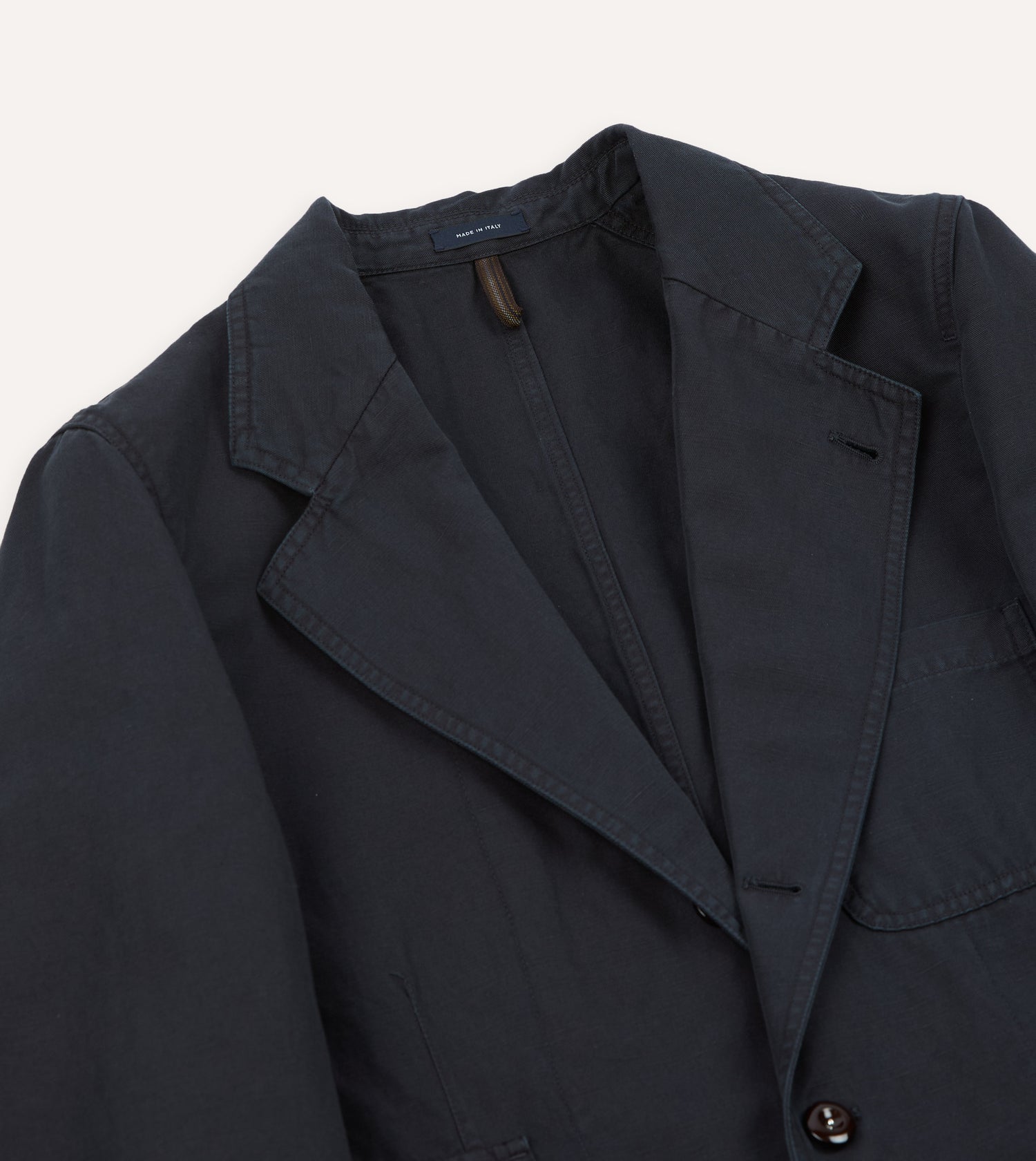 Navy Cotton-Linen Games Blazer Mk. IV