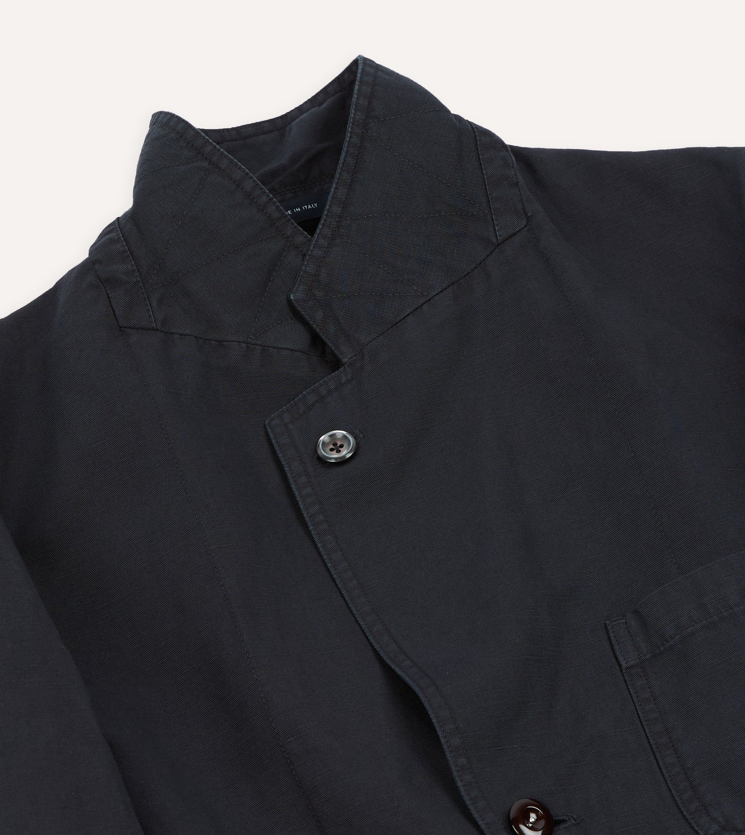 Navy Cotton-Linen Games Blazer Mk. IV
