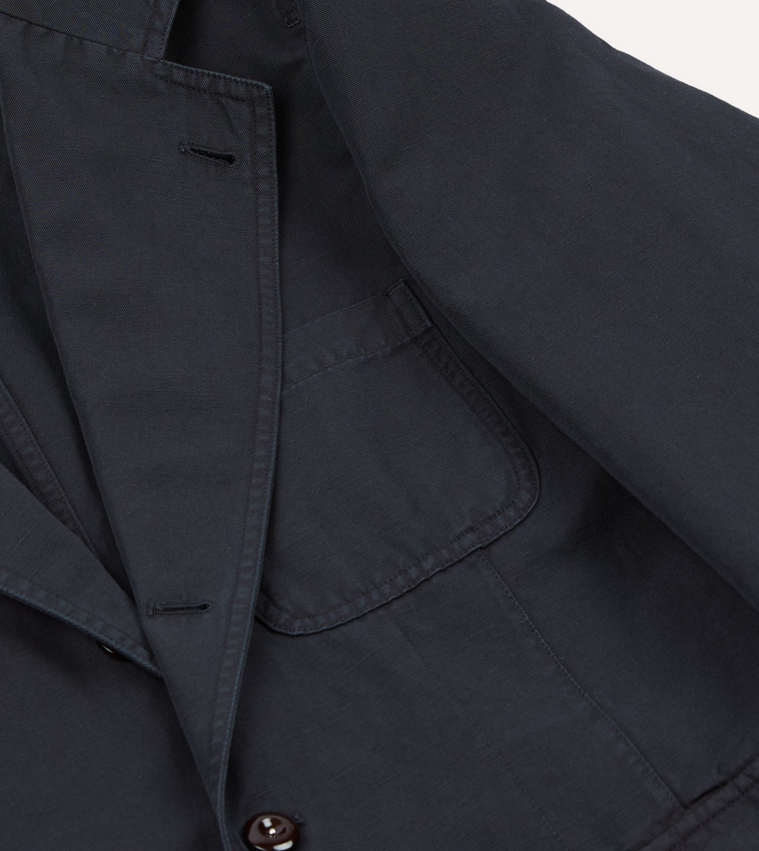 Navy Cotton-Linen Games Blazer Mk. IV