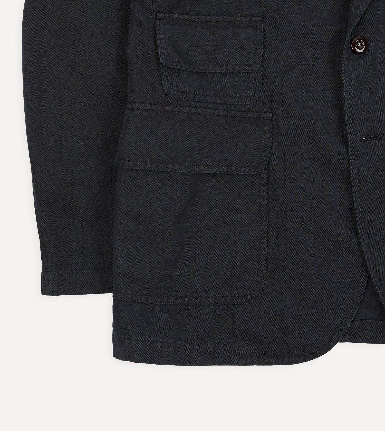 Navy Cotton-Linen Games Blazer Mk. IV