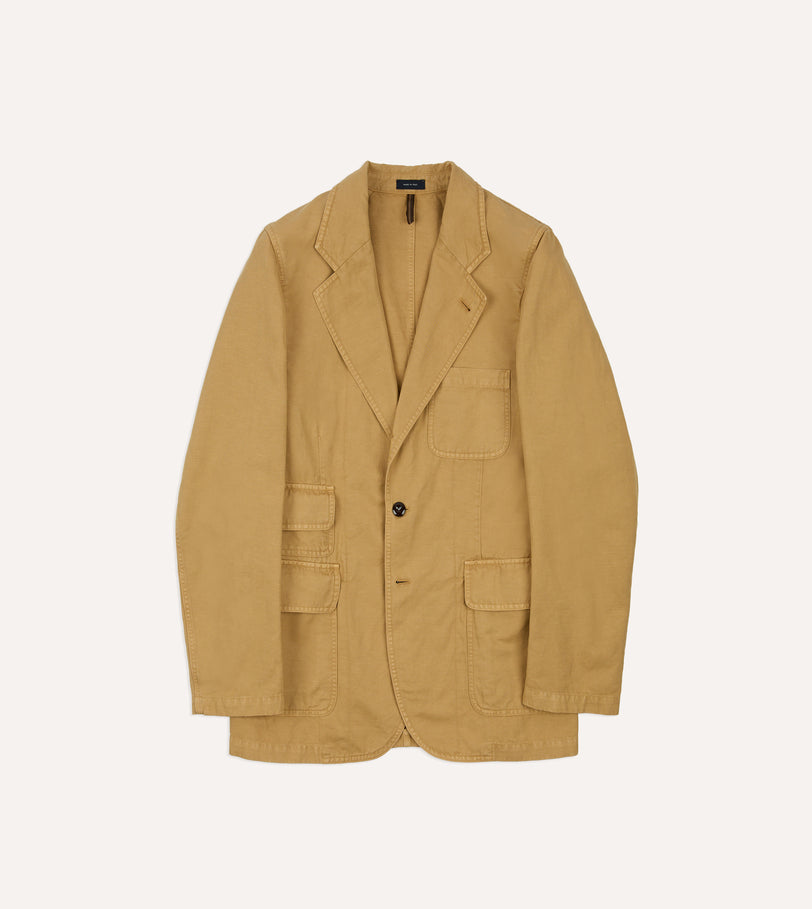 Sand Cotton-Linen Games Blazer Mk. IV