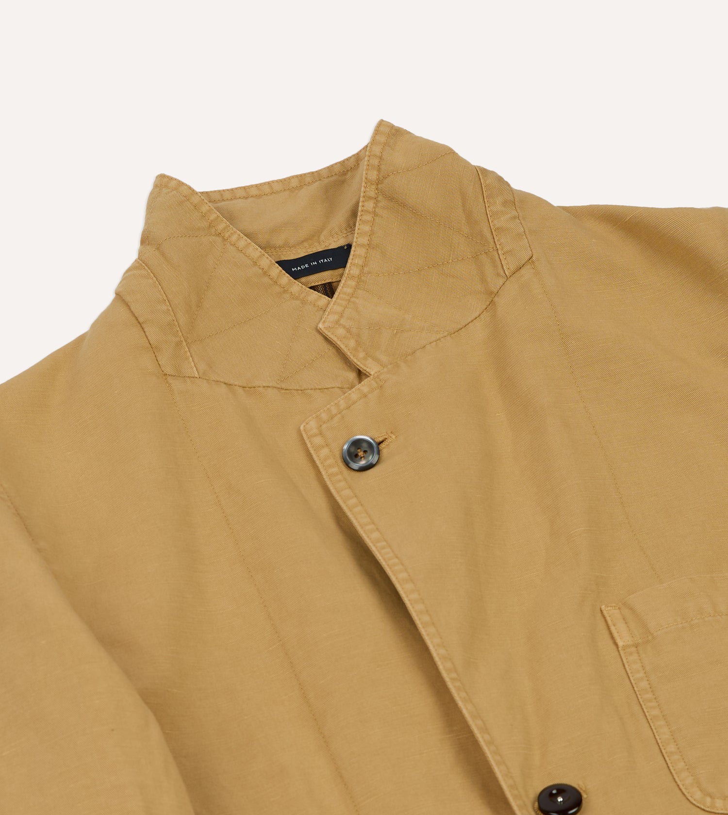 Sand Cotton-Linen Games Blazer Mk. IV