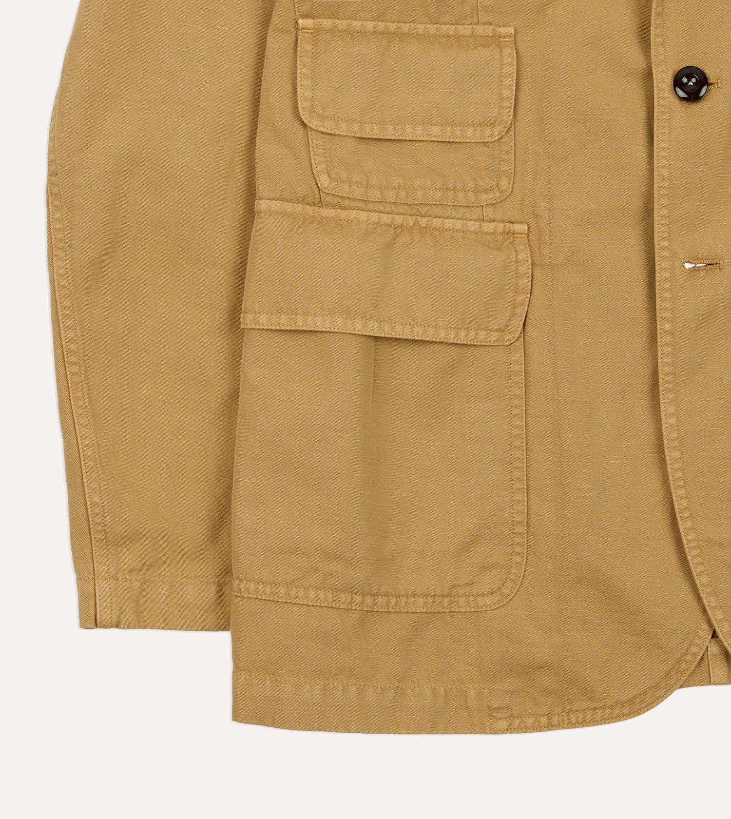 Sand Cotton-Linen Games Blazer Mk. IV
